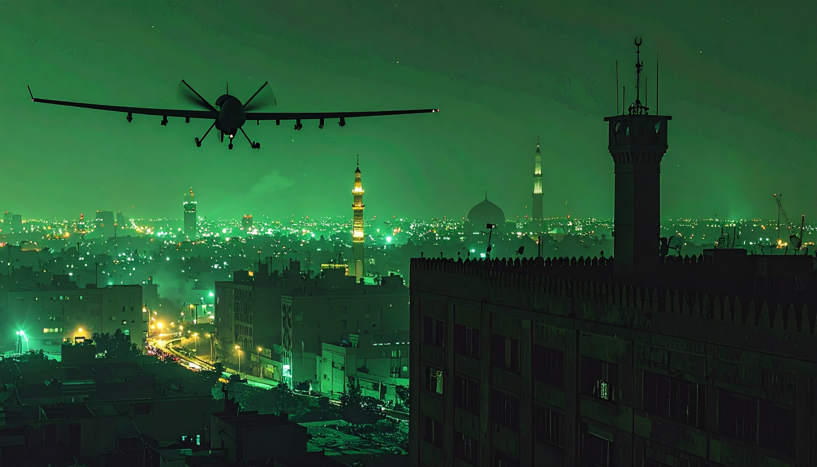 イラク・バグダッドの米国大使館狙い無人機攻撃、2日連続で爆発音