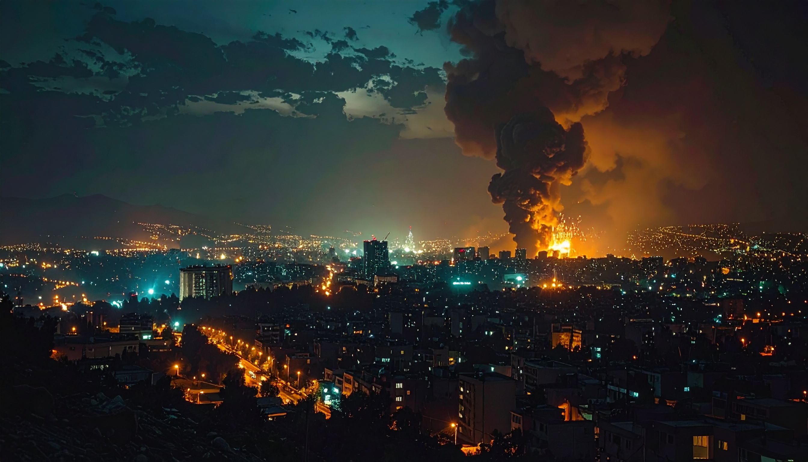 イスラエル軍、テヘランの体制インフラを空爆 革命防衛隊報道官ナイニ氏死亡