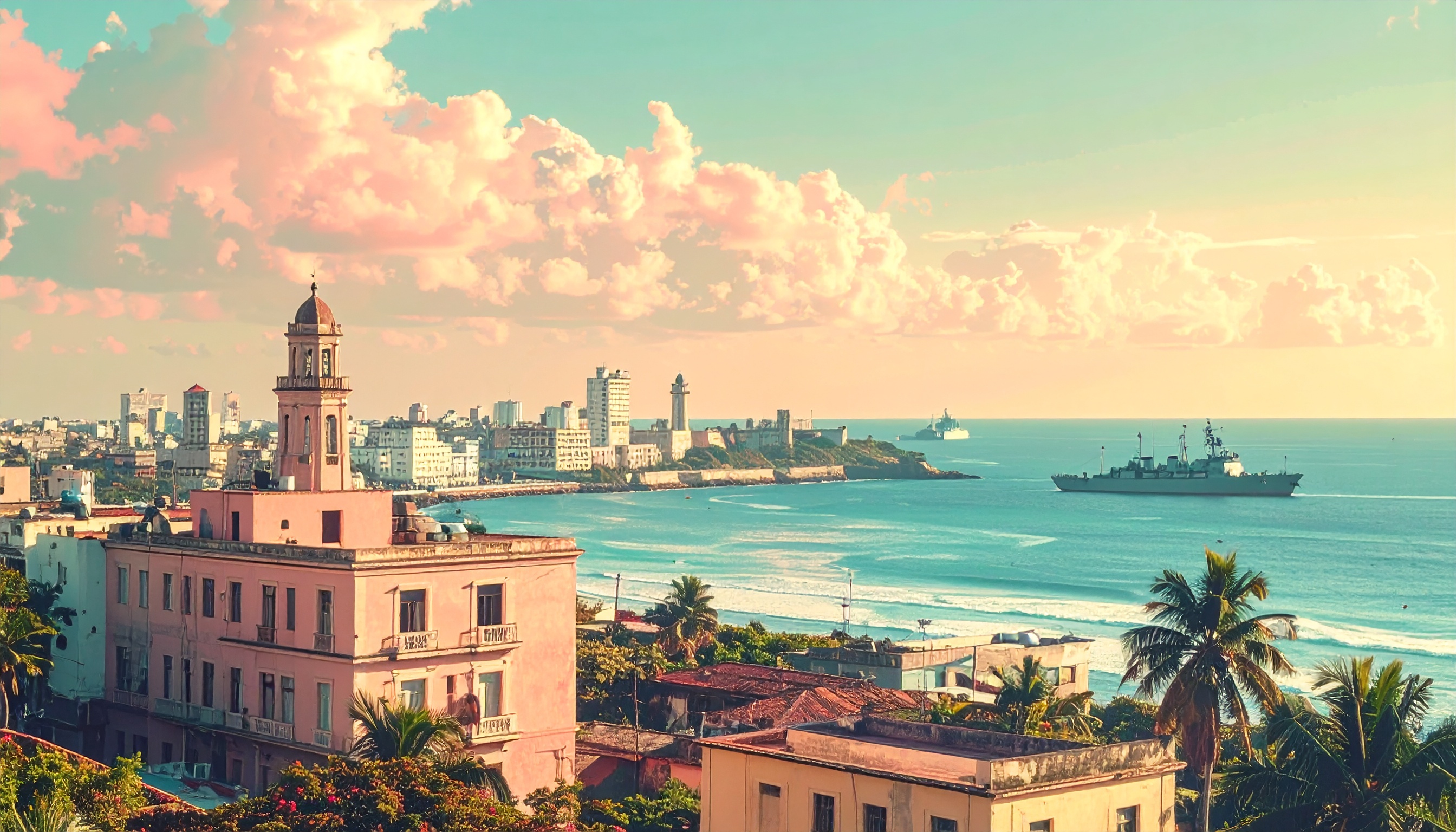 トランプ大統領、米フロリダ州南部でキューバ軍事行動を示唆