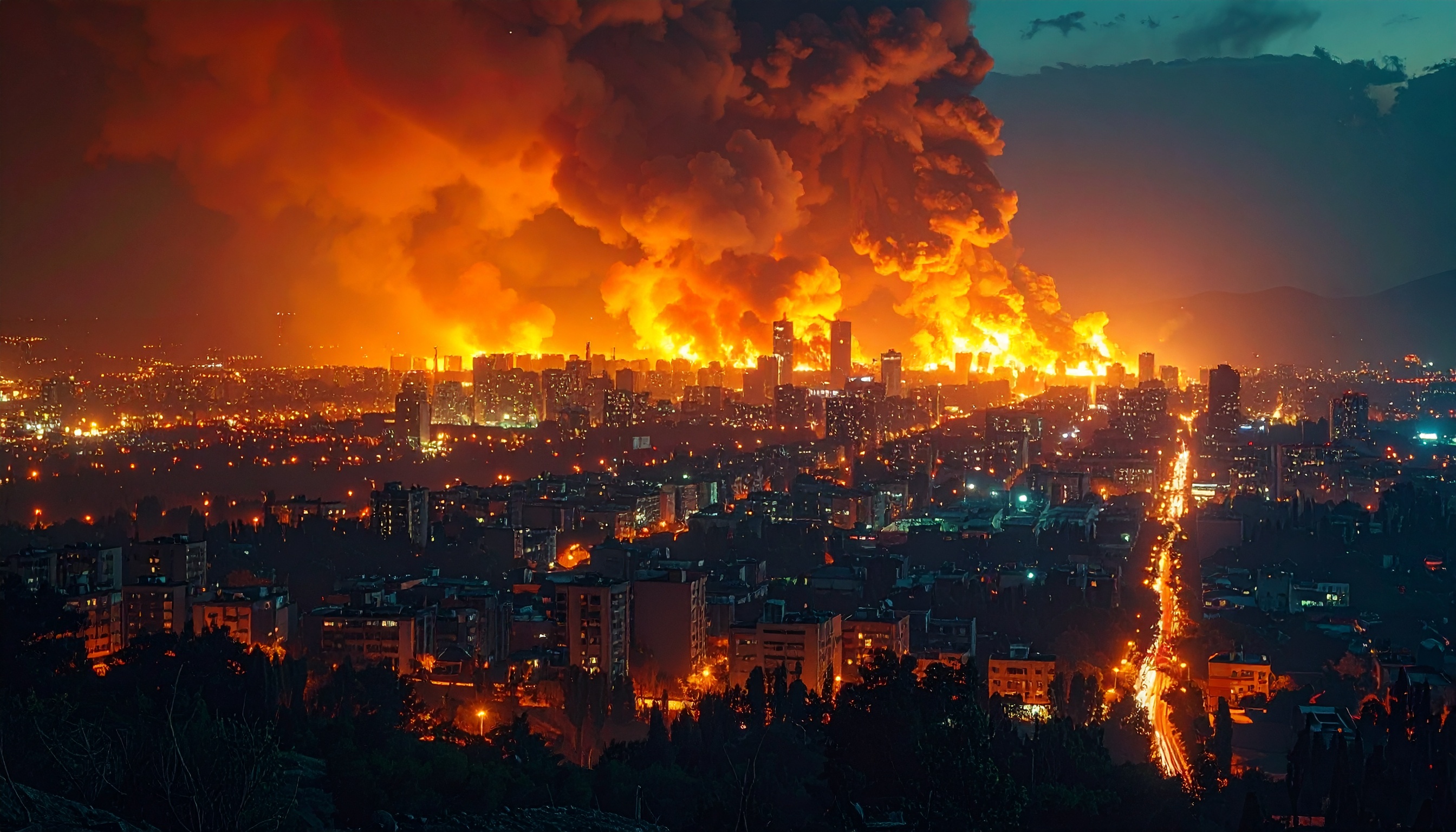 イスラエル軍、イラン・テヘラン夜間攻撃拡大 軍需拠点を標的