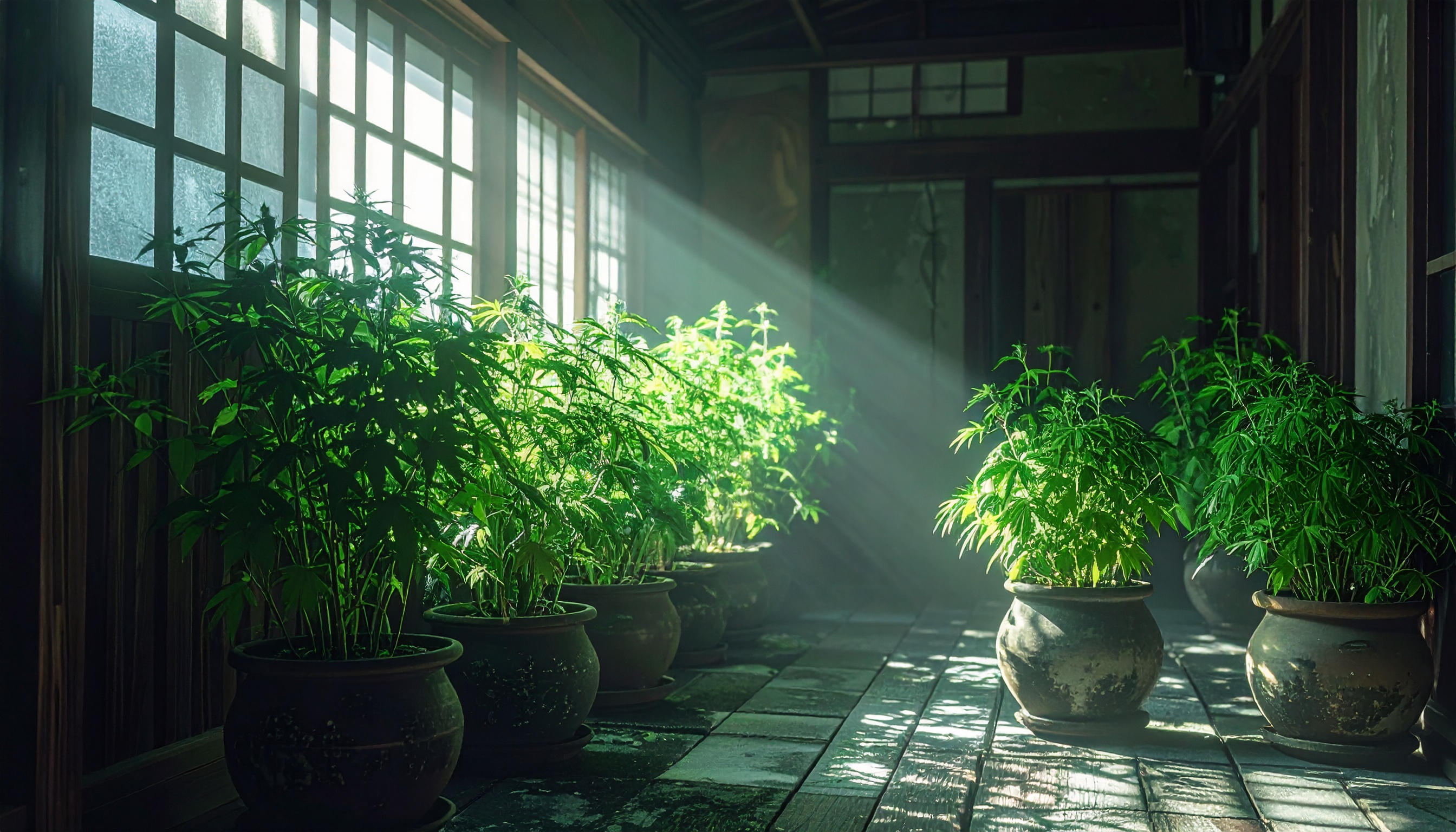 広島県警、広島県府中市の空き家で大麻草302鉢栽培の疑いで3人再逮捕