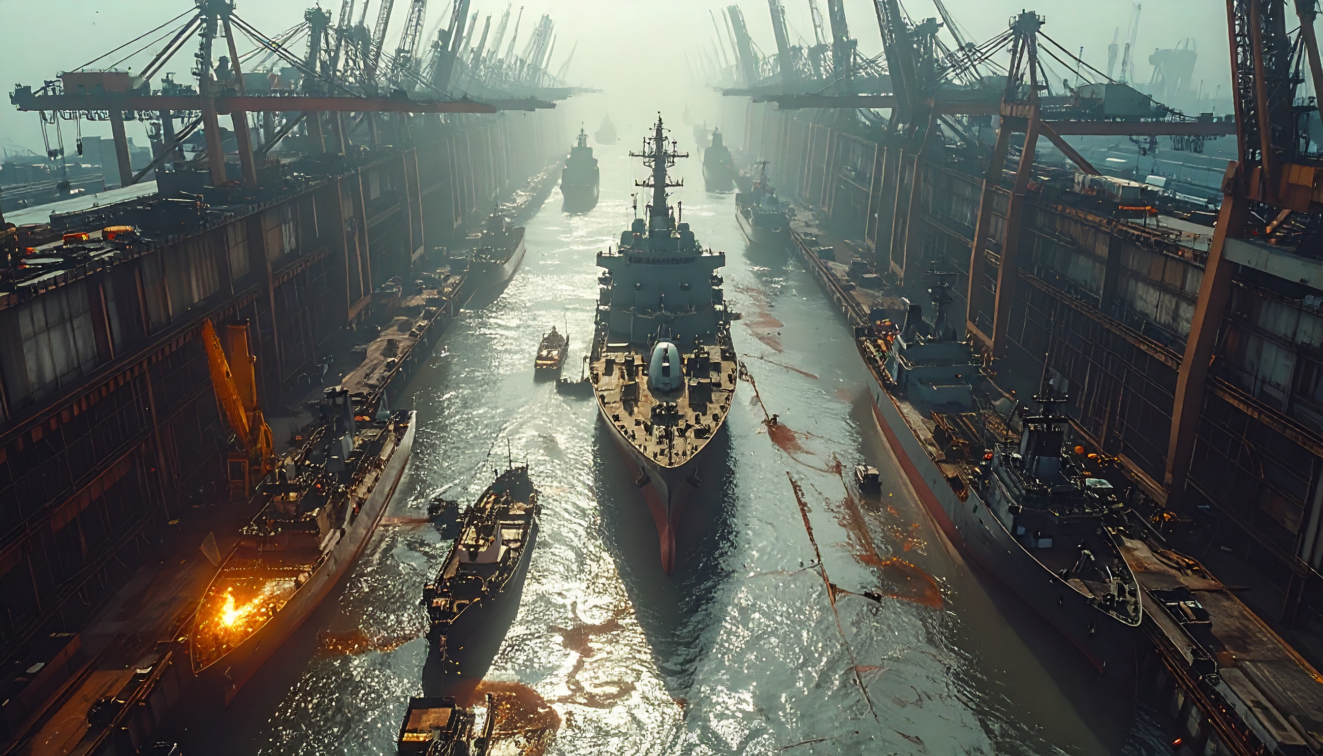 米トランプ政権、2027会計年度予算で海軍造船費を658億ドル計上