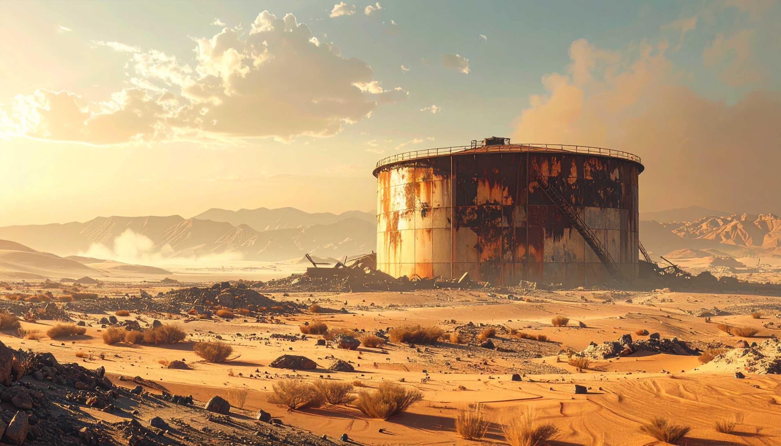 クウェート当局、イラン無人機攻撃で発電と淡水化設備が損傷