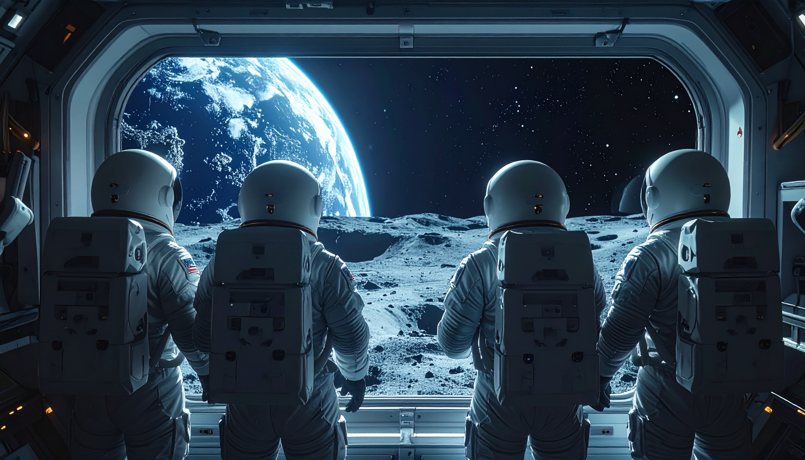 NASA有人月探査「アルテミス2」で4人、地球最遠到達記録更新