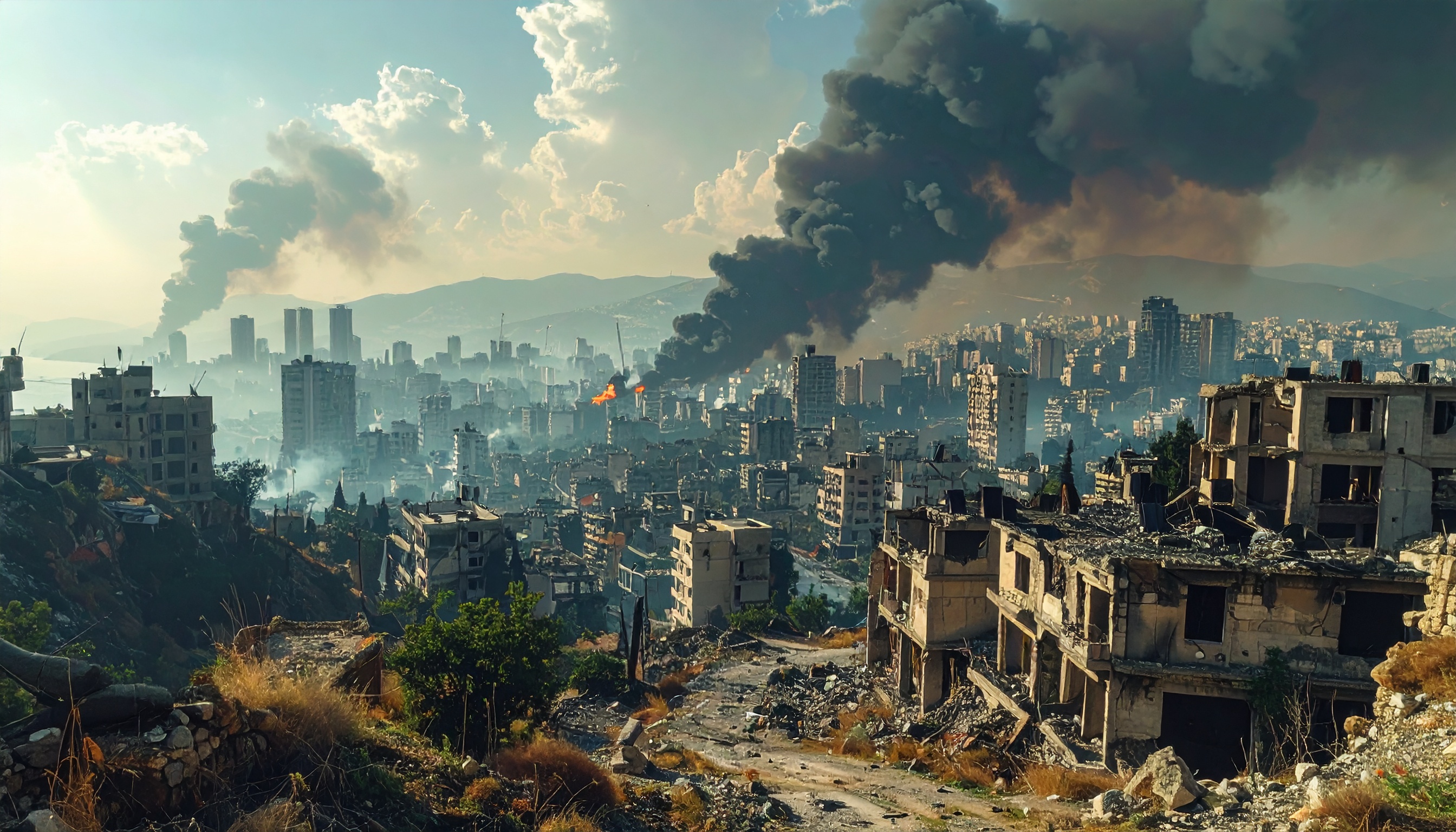 イスラエル軍がレバノン・ベイルートなど各地を空爆、182人死亡