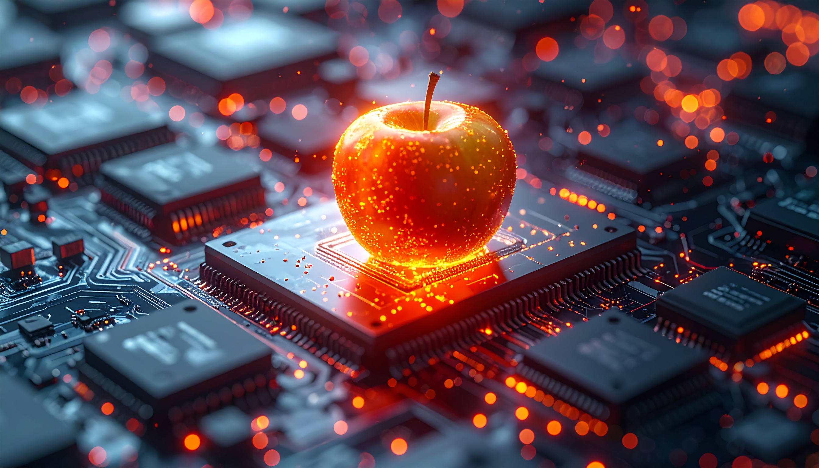 米AppleとBroadcom、AIサーバー向け自社設計チップ開発