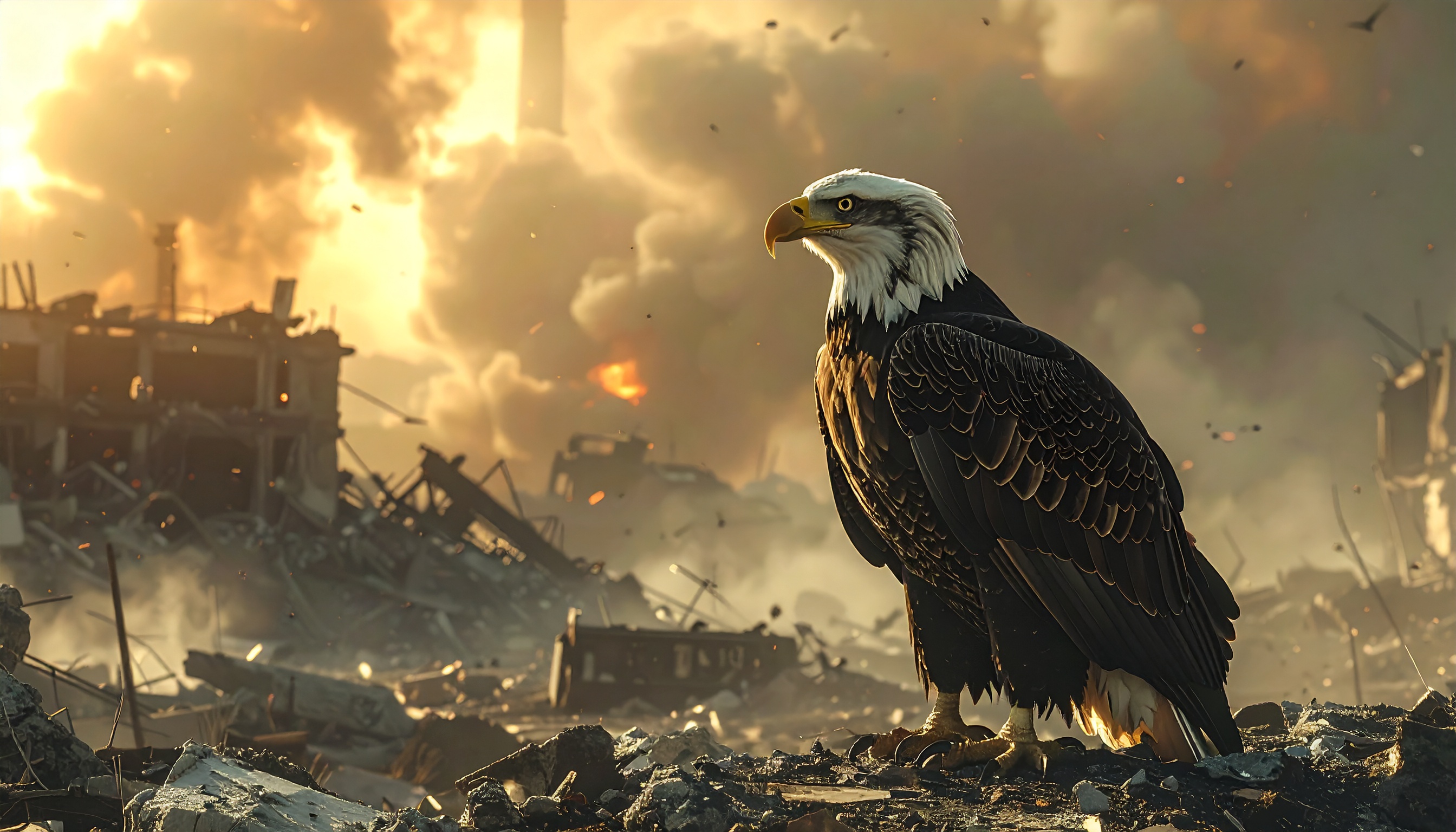 米トランプ大統領 ホワイトハウスで対イラン核使用を否定