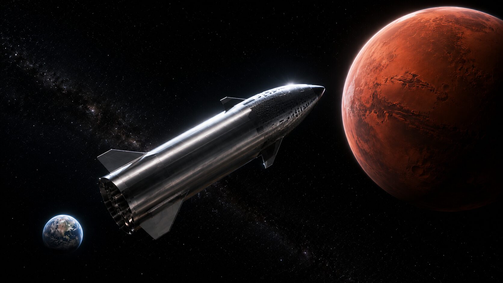 SpaceX、F2Pool共同創設者搭乗の有人火星フライバイ計画公表