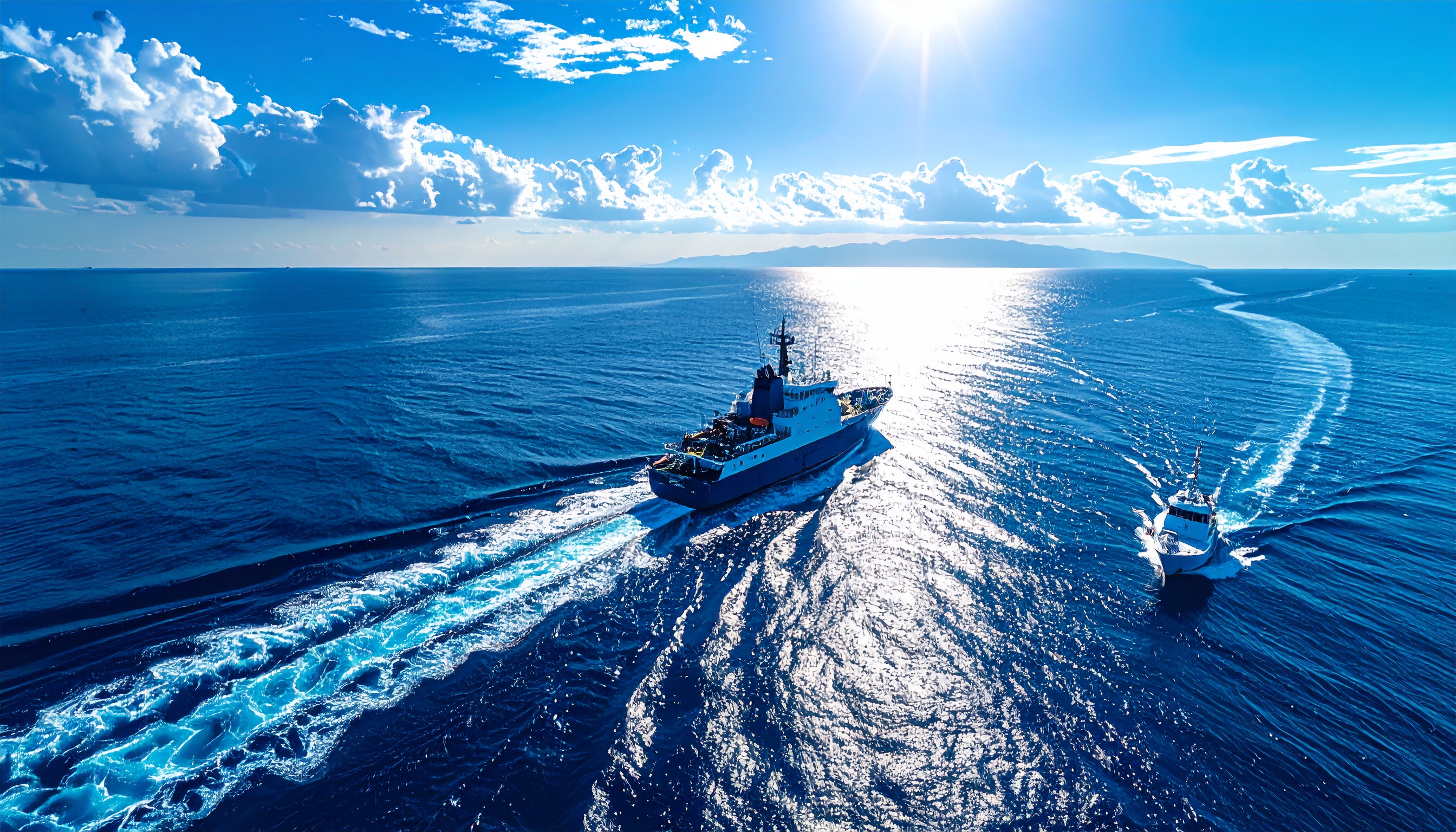 尖閣諸島沖の日本EEZで中国海洋調査船が海中に物体下ろす