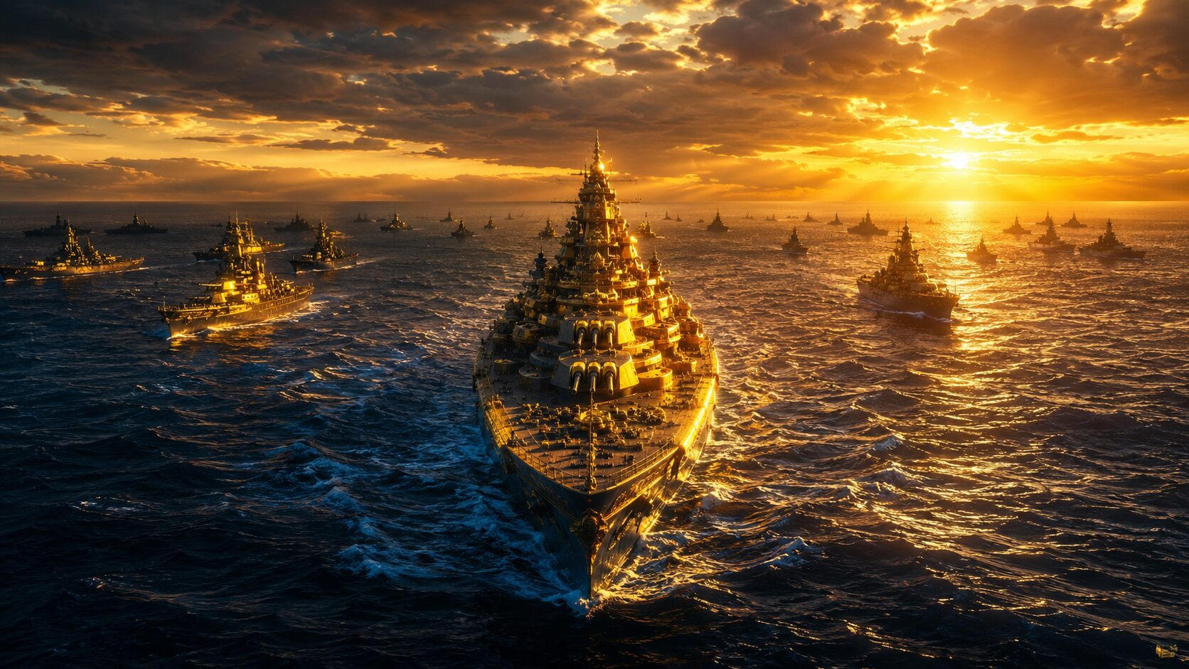 米海軍が新型大型水上戦闘艦トランプ級戦艦構想を正式公表