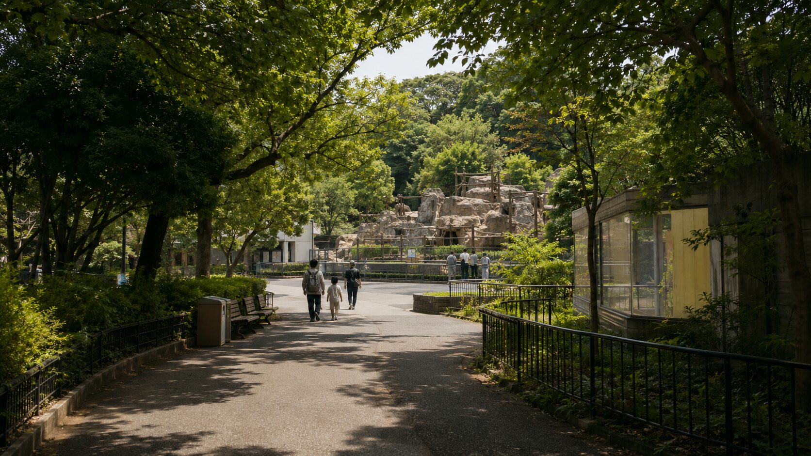 千葉県市川市の市川市動植物園 サル山侵入で米国籍の男2人逮捕