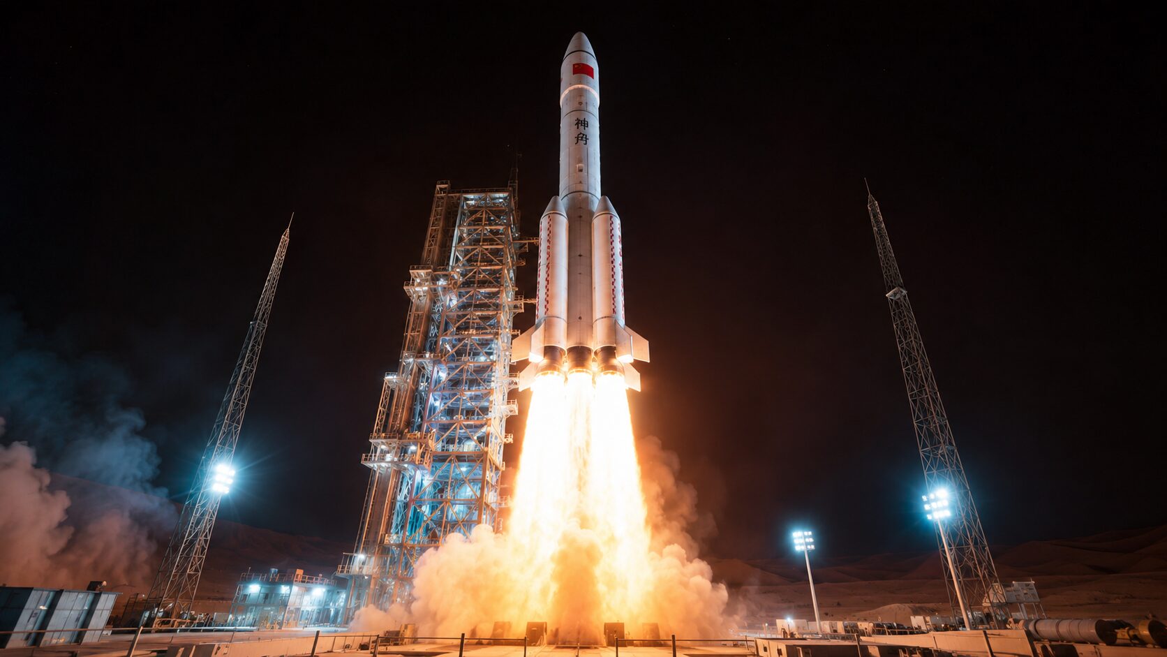 中国・酒泉から神舟23号打ち上げ、香港出身航天員が天宮へ進駐