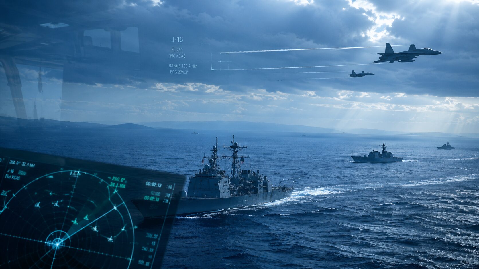 台湾国防部、中国軍機21機と軍艦が合同即応パトロール 1週間で2回目