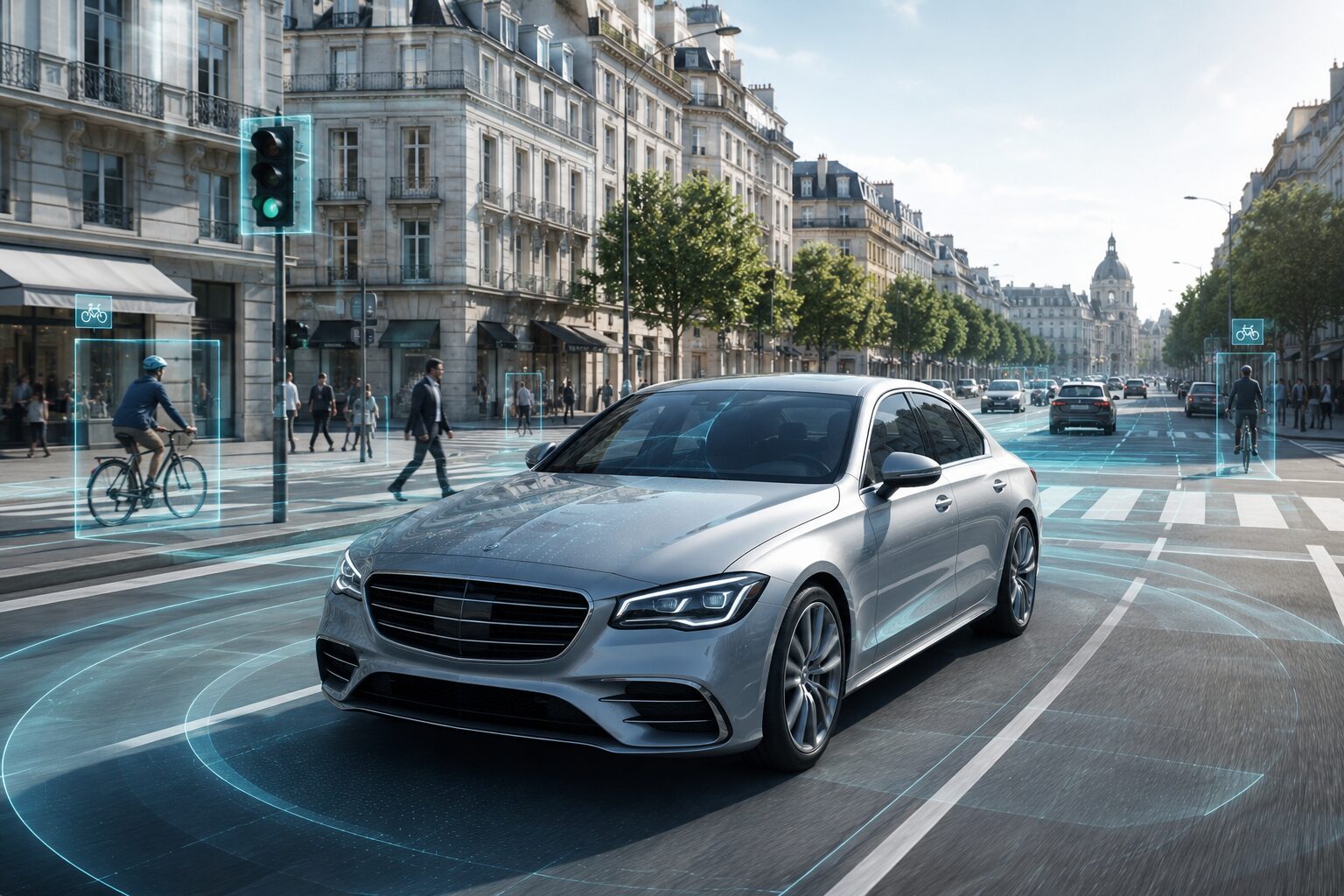メルセデス・ベンツ、独都市向け運転支援を26年末開始