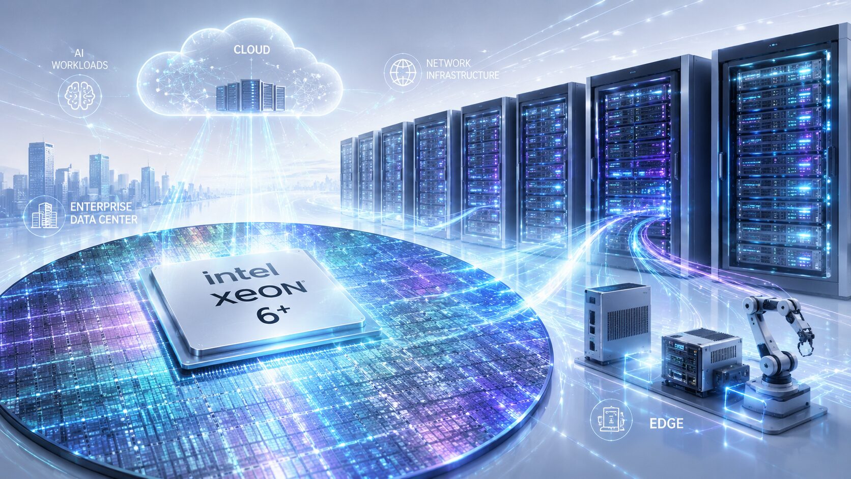インテル、18A初のデータセンターCPU「Xeon 6+」を発表