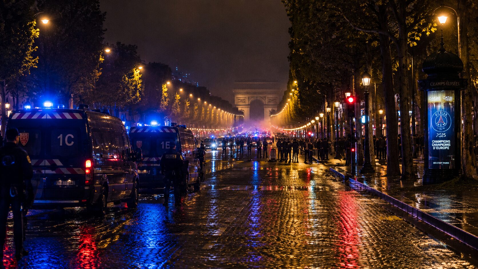PSGが欧州CL連覇、パリ祝賀と仏各地で衝突相次ぐ中