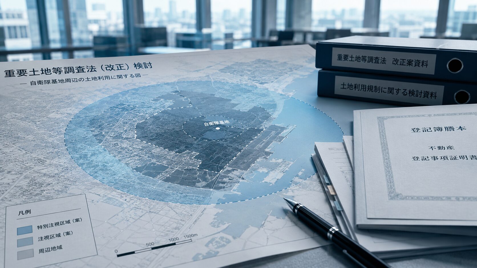 政府、重要土地等調査・規制法改正案を2026年秋の臨時国会に提出へ