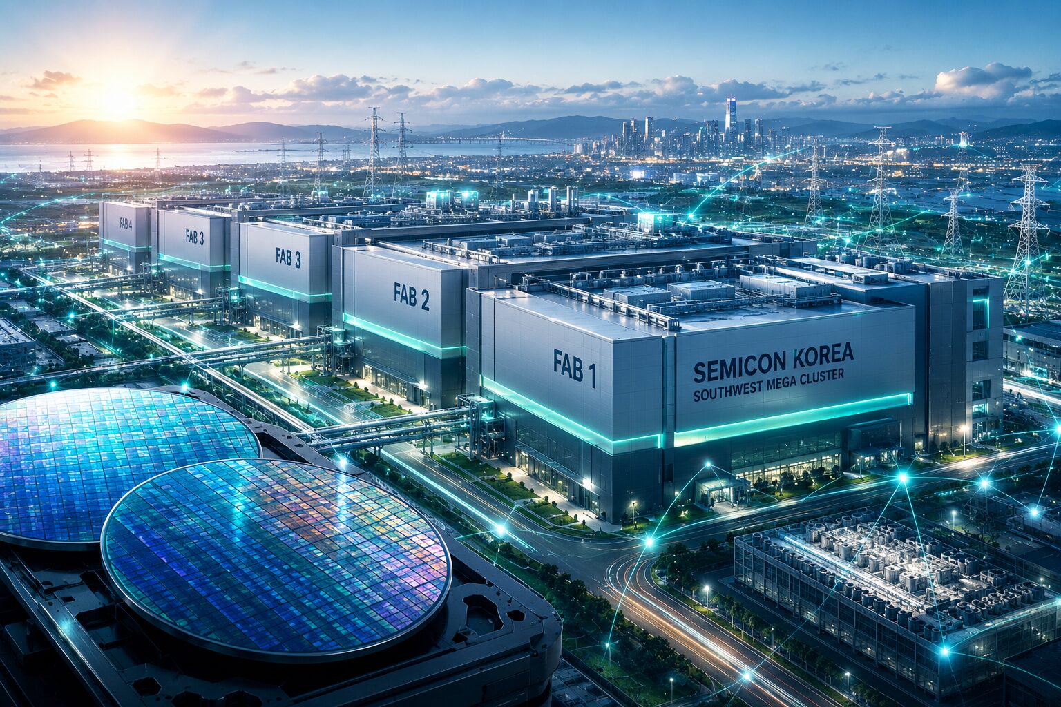 韓国政府 AI向け半導体へ800兆ウォン投資 4工場整備