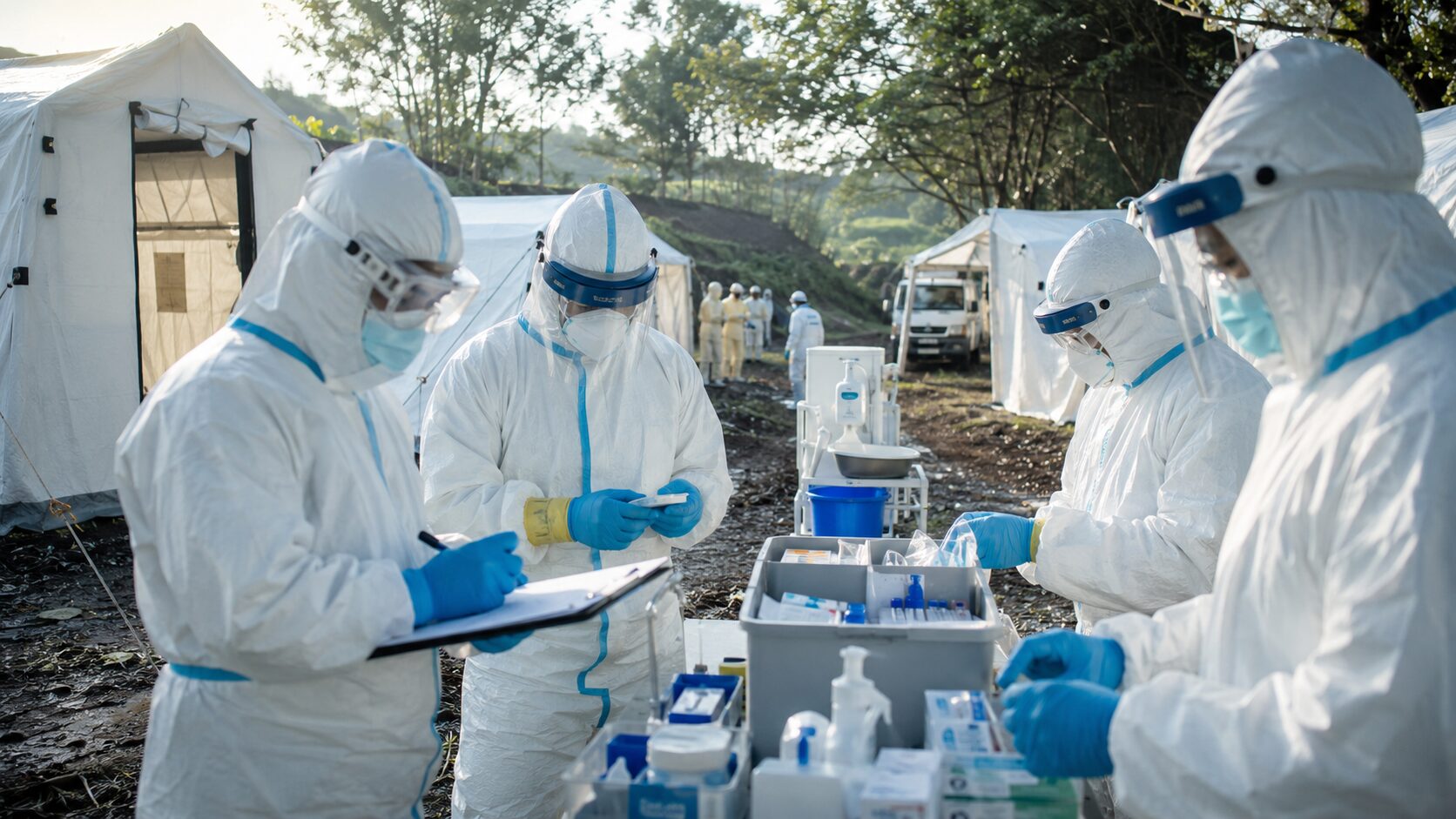 WHO、コンゴ民主共和国のエボラ対応は追いつきつつある