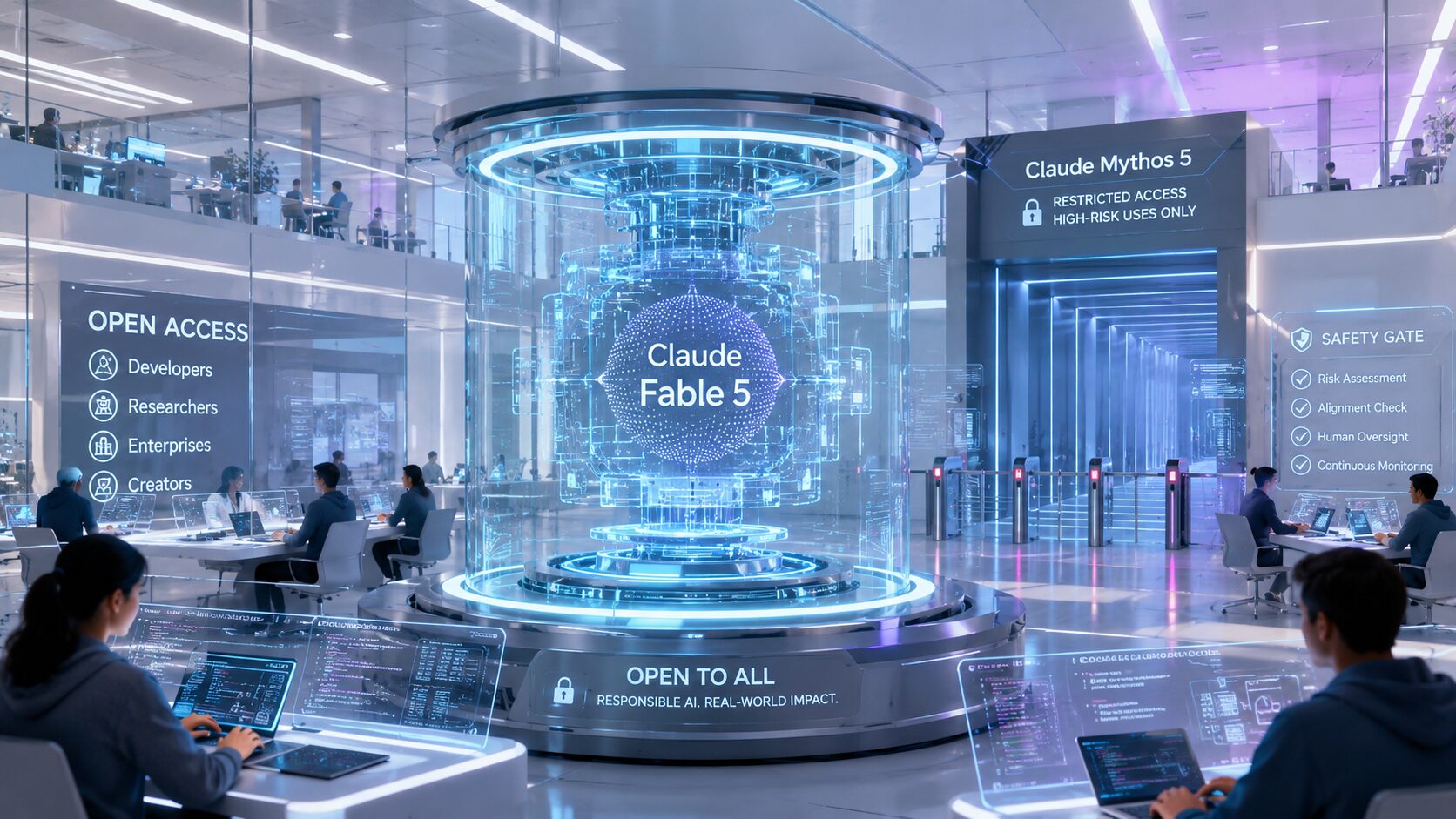 米AI企業Anthropic、高リスク領域の悪用防ぐ安全設計のClaude Fable 5公開