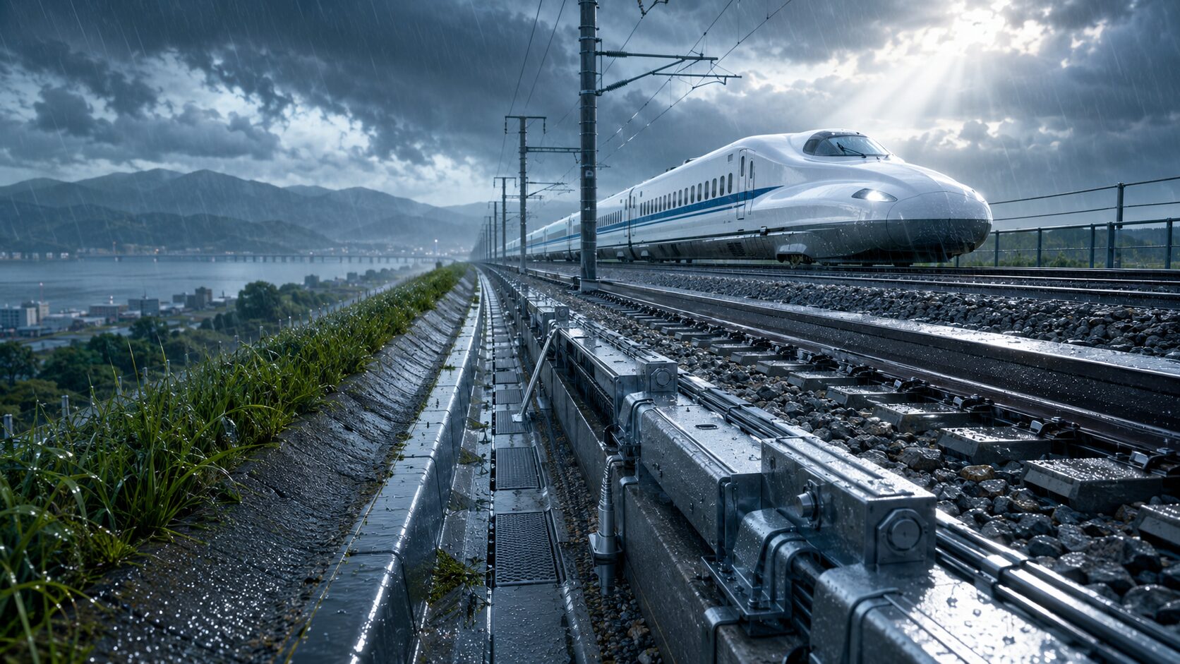JR東海 東海道新幹線三島―浜松間で豪雨対策強化、運転規制を見直し
