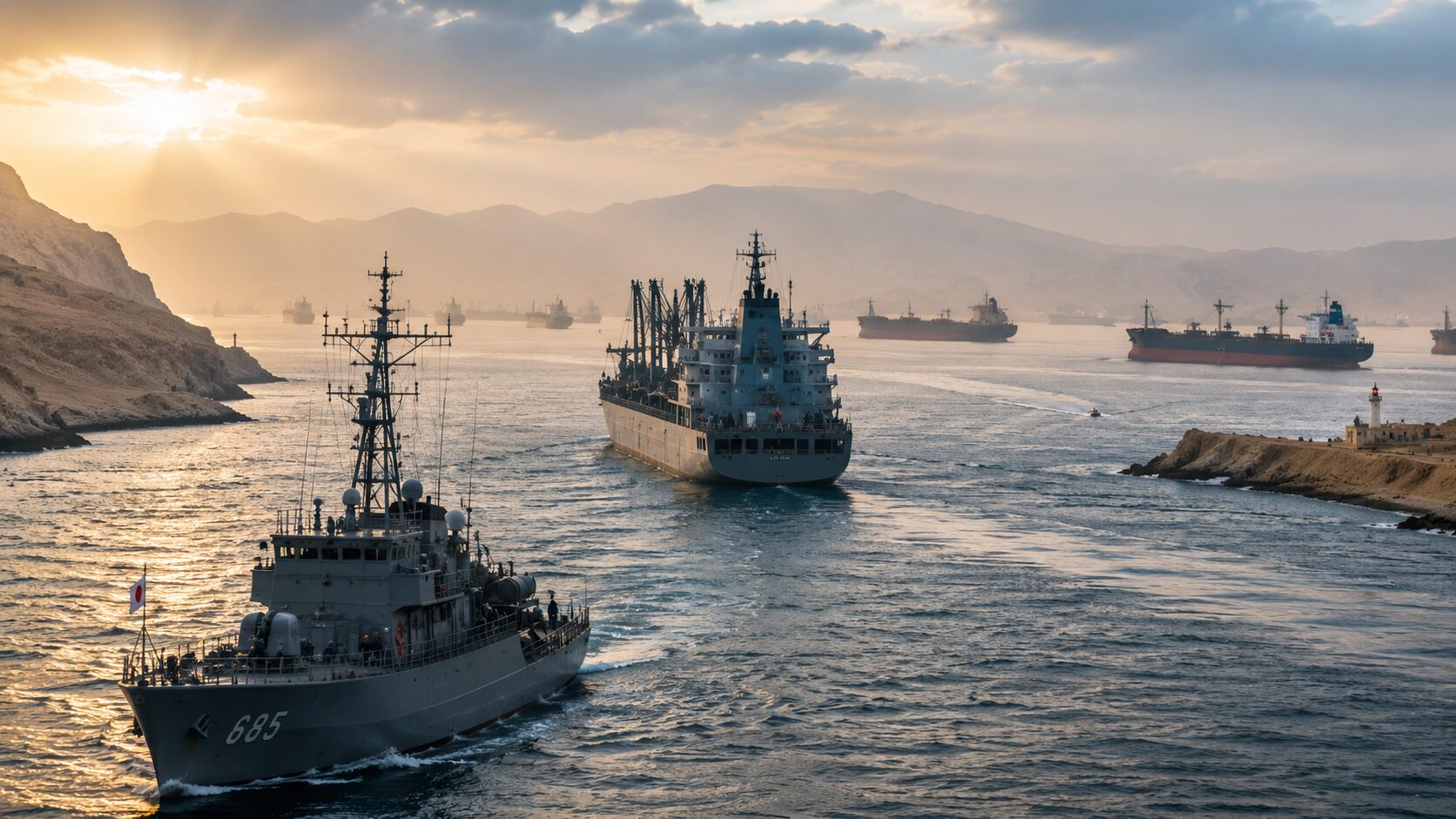 日本政府、停戦履行後にホルムズ海峡への海自派遣を具体検討