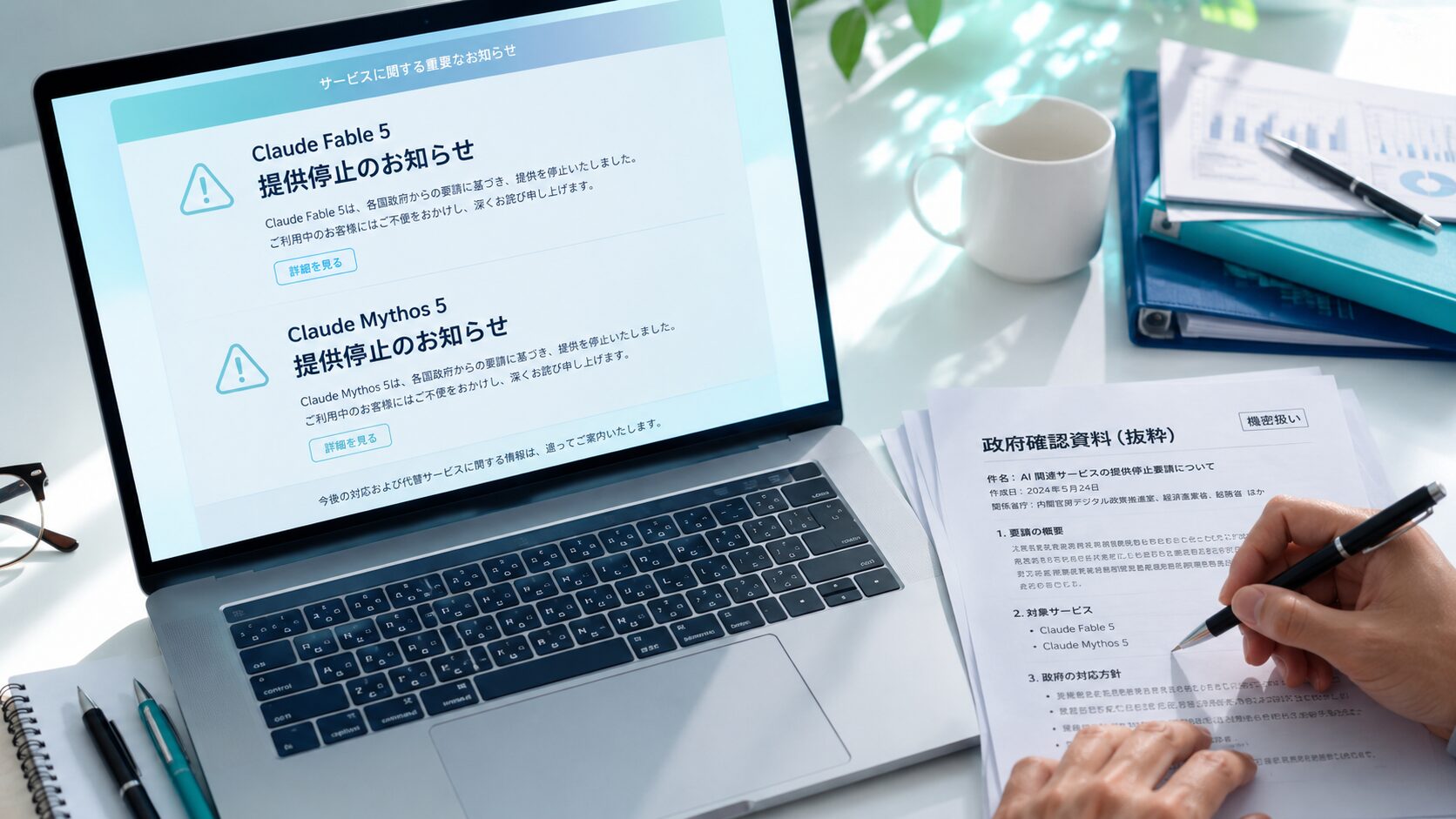 木原官房長官、米AI企業Anthropic停止を受け政府が精査