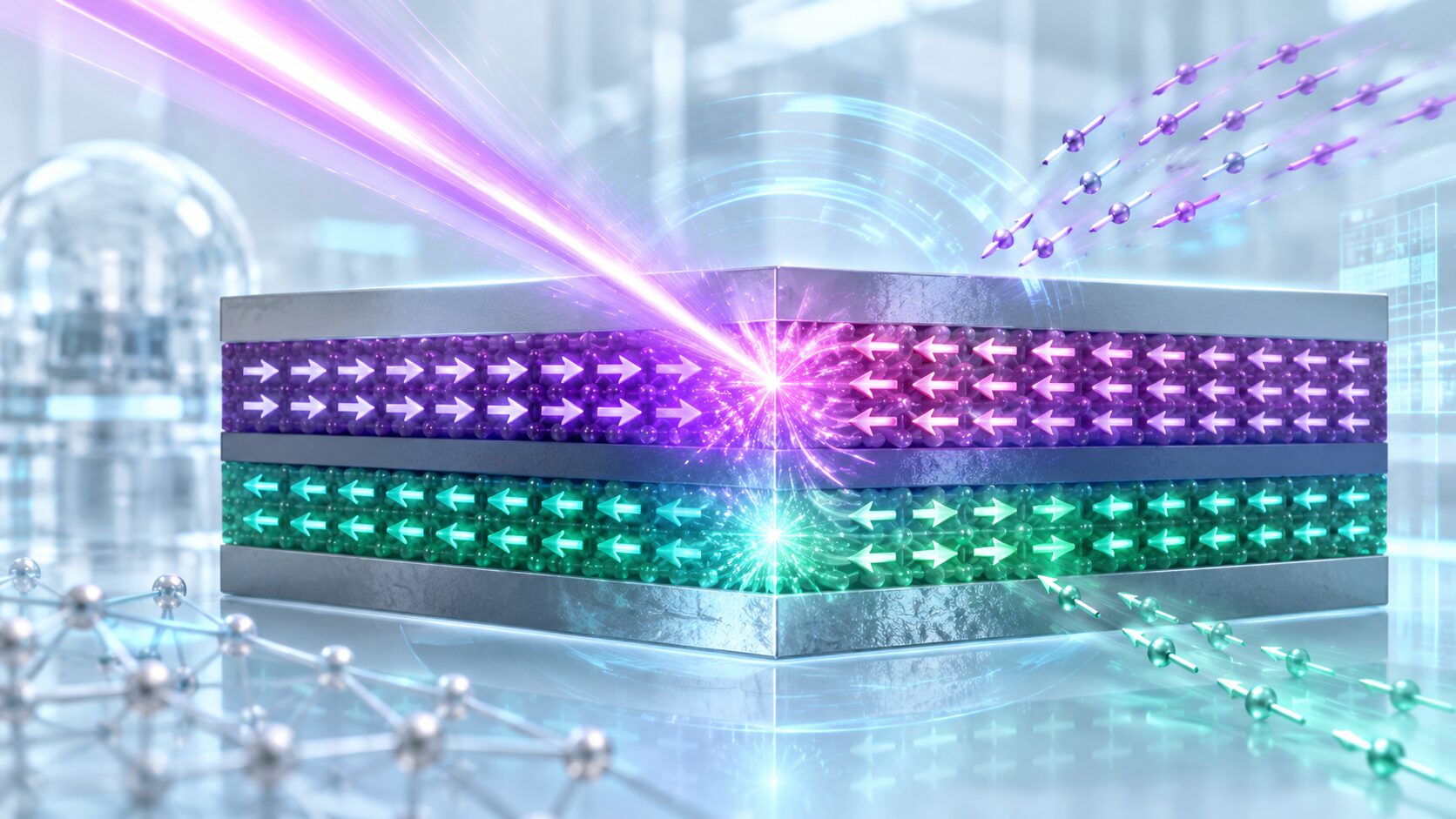 量子科学技術研究開発機構など、レーザー光だけで磁気メモリ書き換え材料を開発