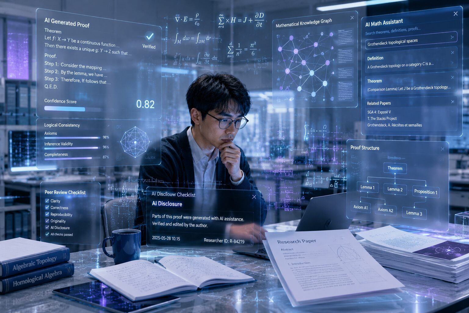 数学研究のAI利用巡り ライデン宣言を公表 国際数学連合が支持