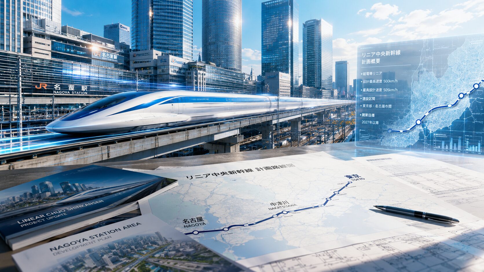 JR東海 リニア早期開業へ工事継続 静岡工区未着手で時期示せず