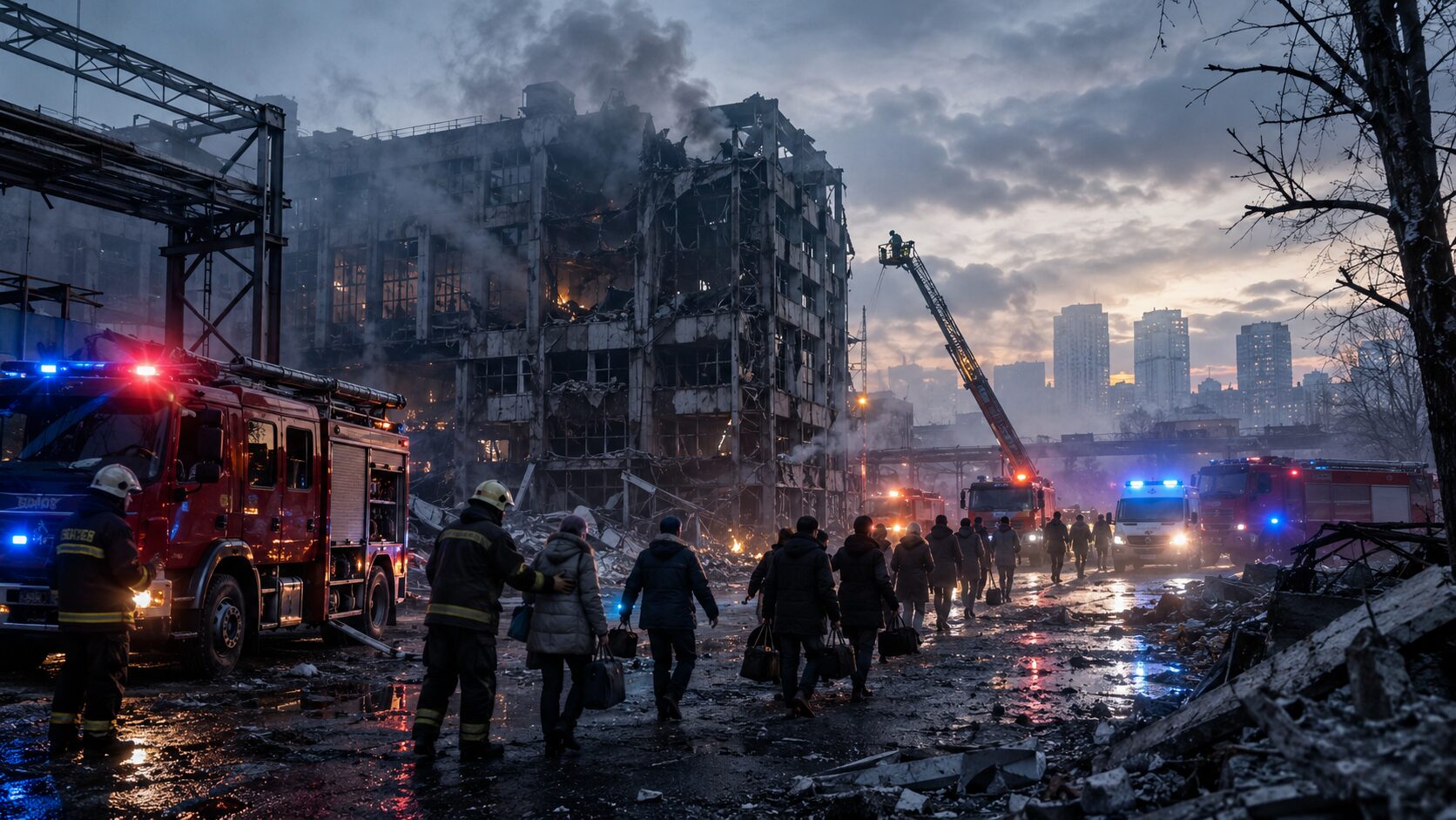 ロシア軍攻撃、ウクライナ各地で死傷者52人 東部ドニプロ6人死亡