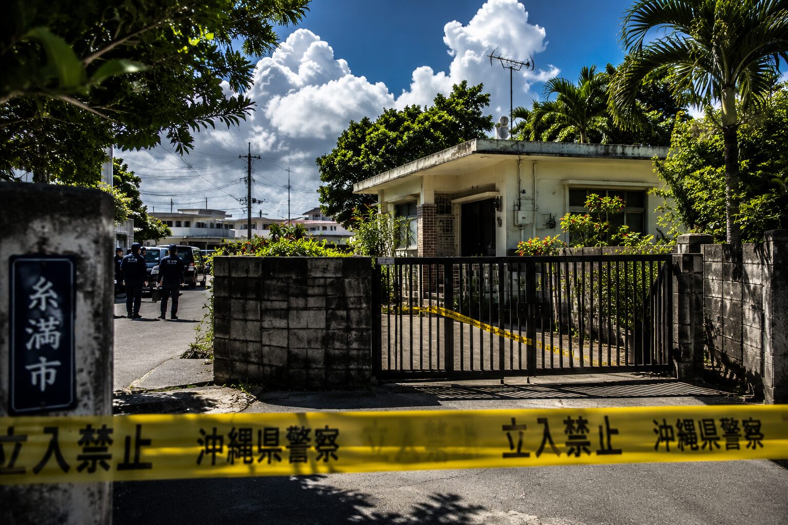 沖縄県糸満市で大麻草栽培・所持容疑、男3人を逮捕送検