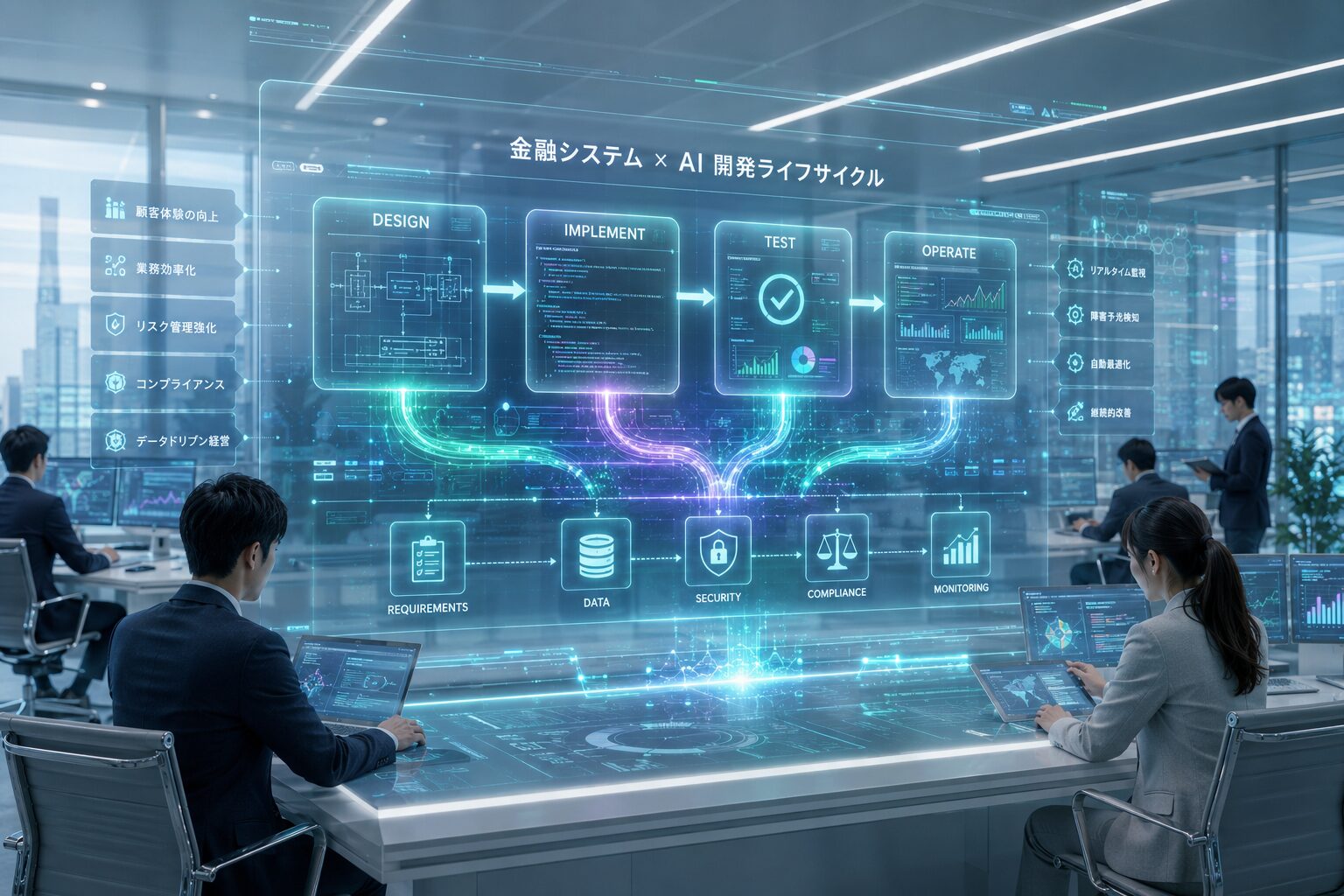 三菱UFJ銀行など4社、金融システム開発にAI駆動型開発を本格適用
