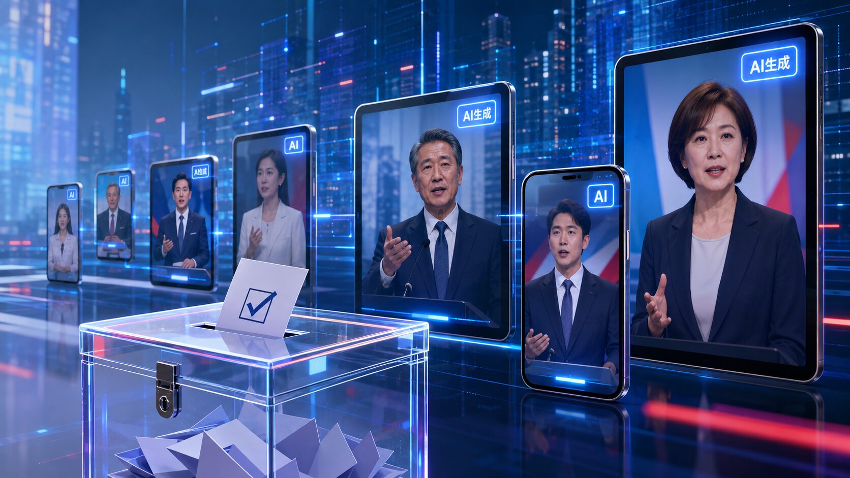 公選法・情プラ法改正法が成立 AI生成画像・映像の表示義務、2027年から