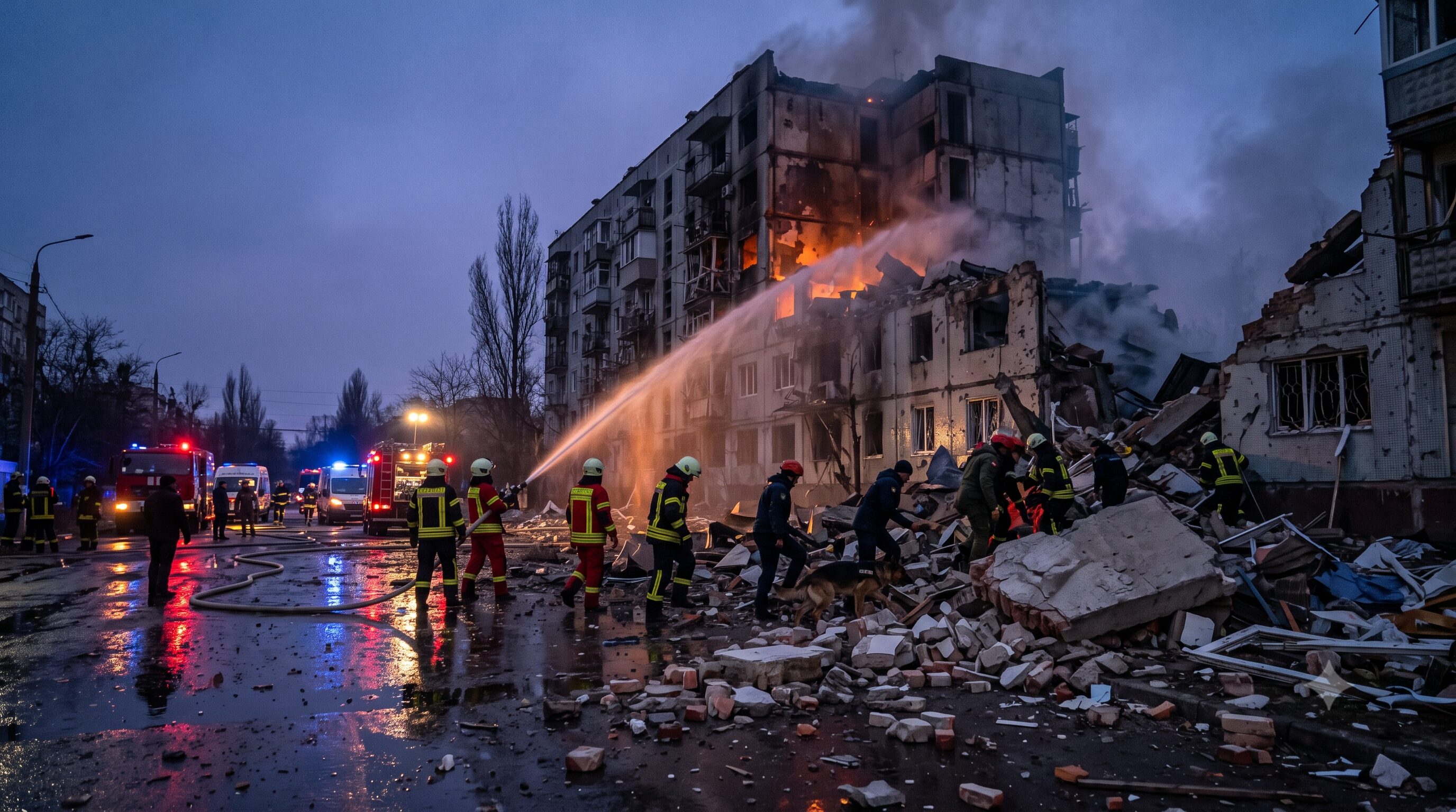 ロシア・ウクライナ双方の民間地域攻撃、少なくとも13人死亡
