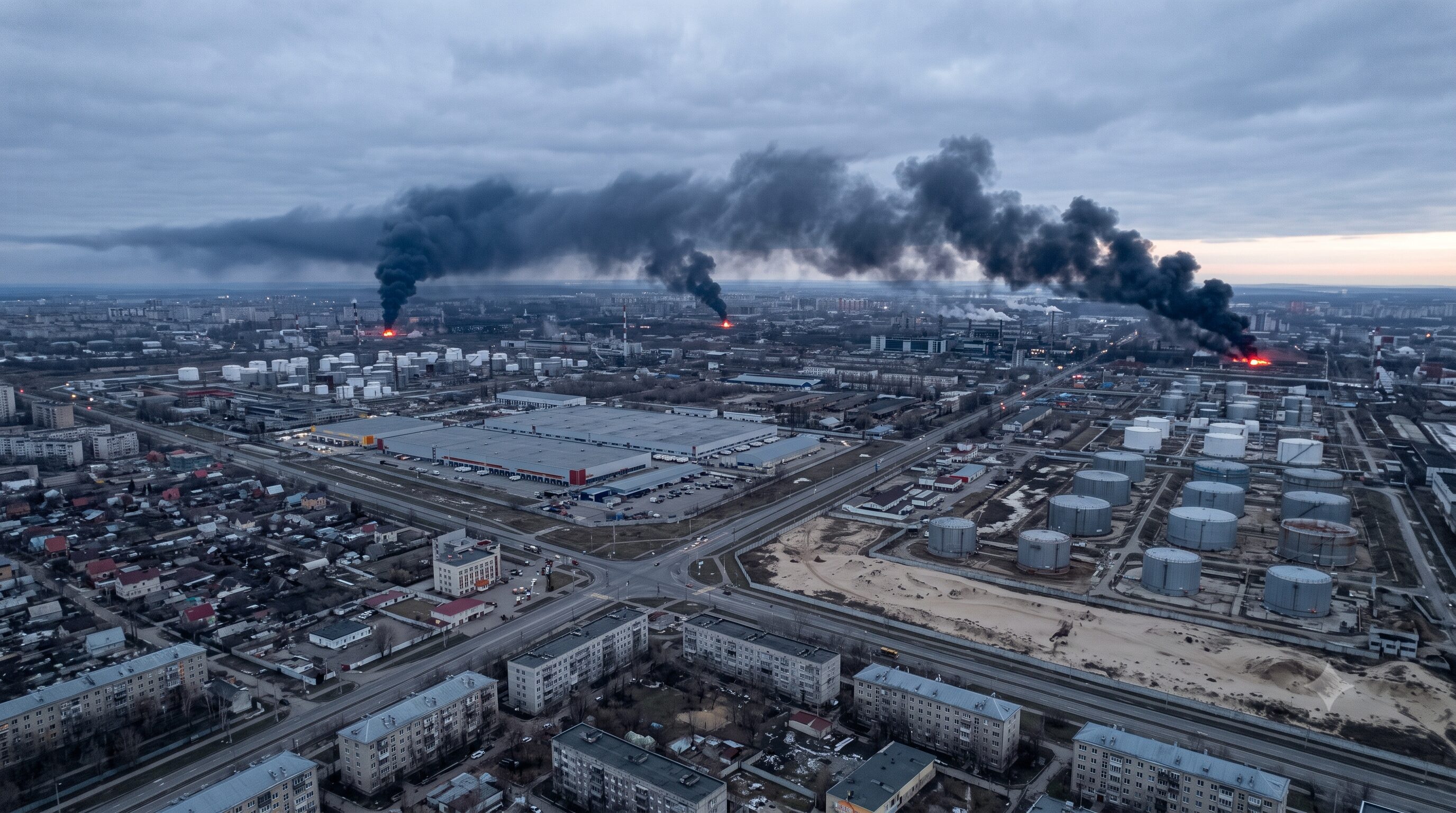 ロシア・タンボフ州コトフスクの物流施設、無人機攻撃で7人死亡25人負傷