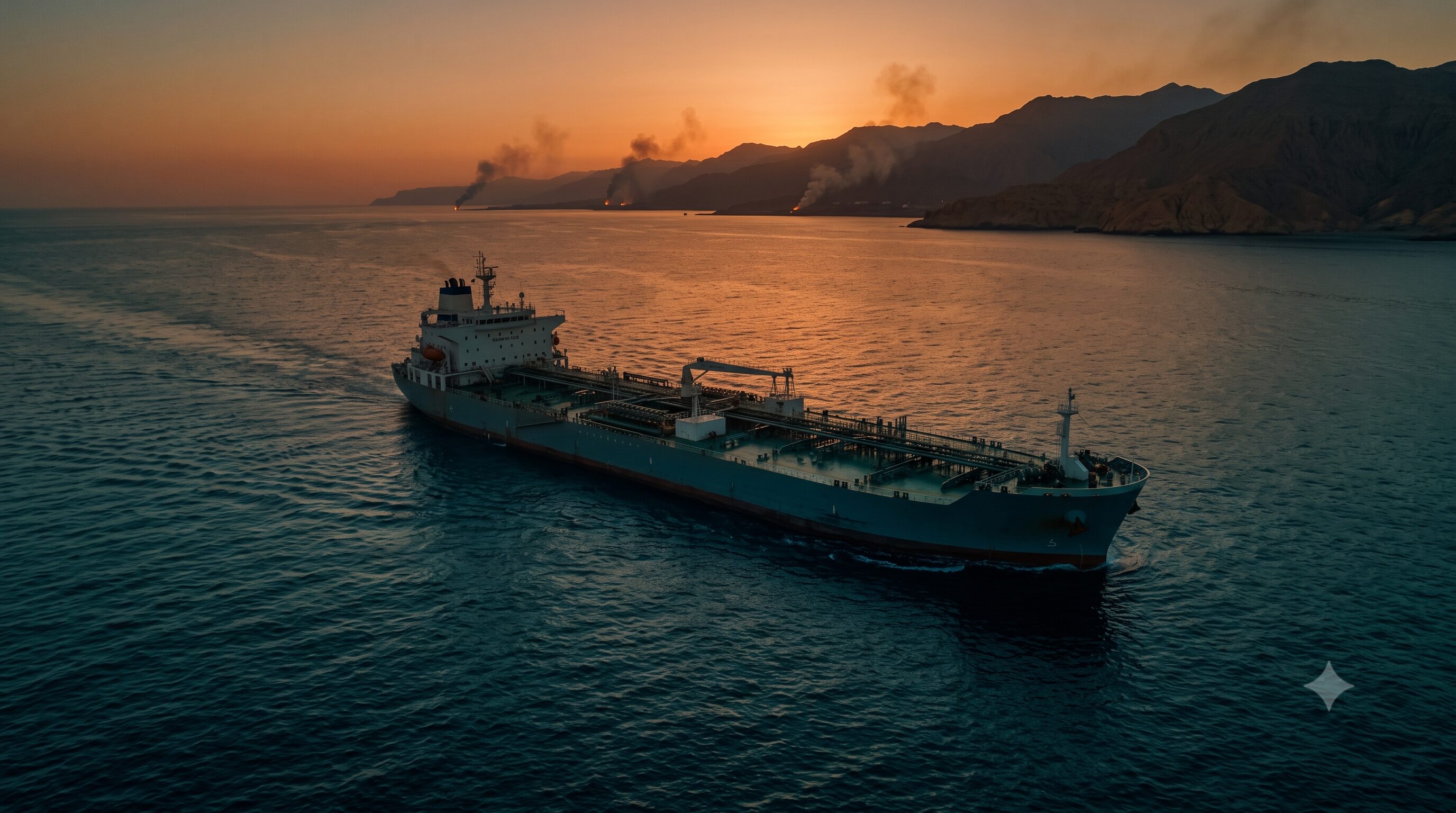 イラン革命防衛隊、ホルムズ海峡でタンカー2隻爆発と主張 米中央軍は虚偽と否定