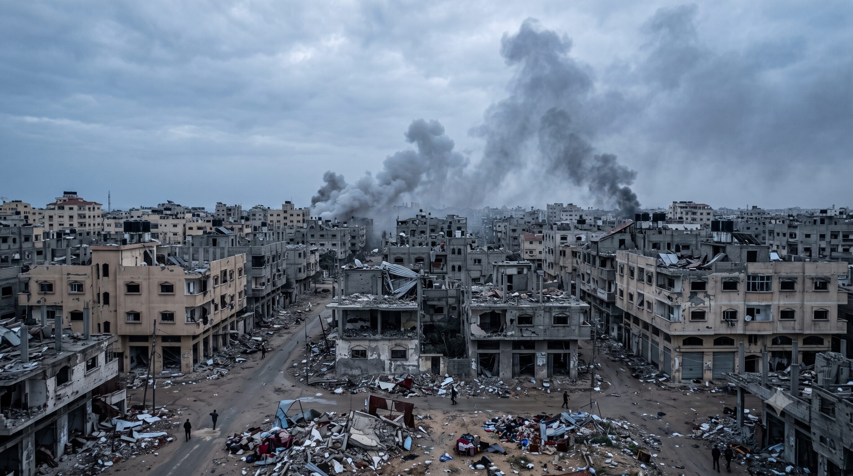 イスラエル軍、パレスチナ・ガザ市住宅を空爆 一家6人死亡