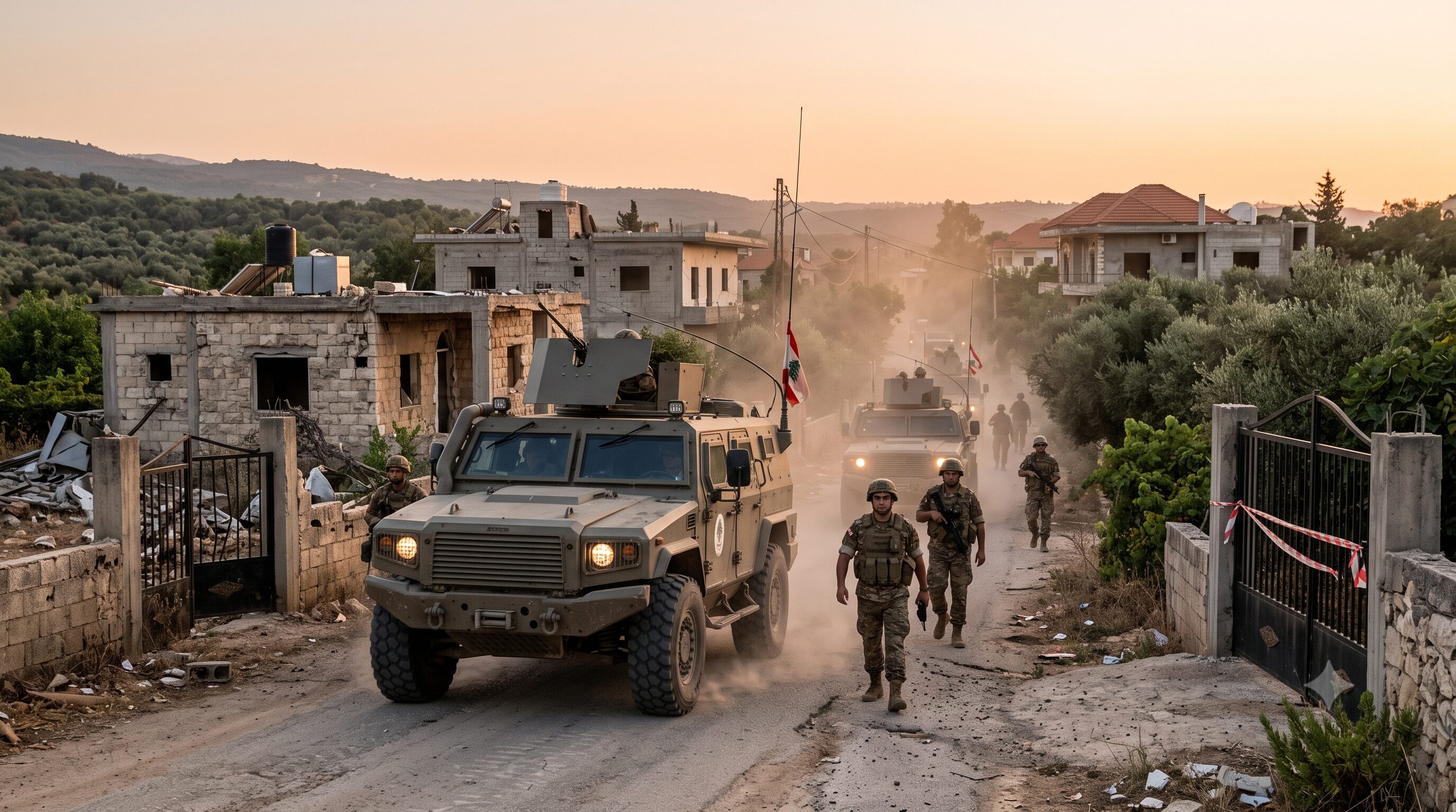 イスラエル軍の砲撃・住宅破壊が継続　レバノン軍、試行区域の展開と住民帰還を妨害と非難
