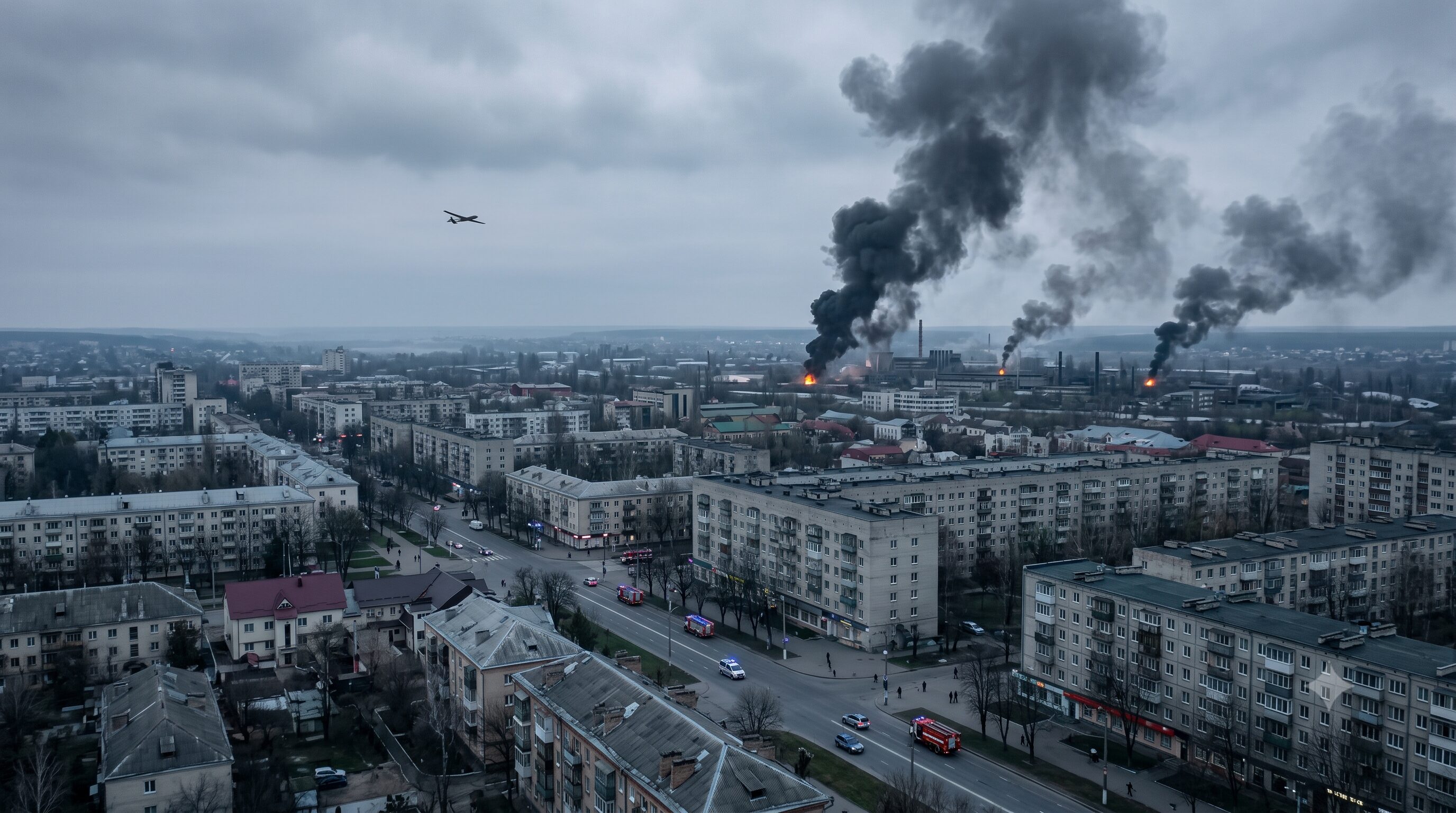 ロシア無人機、チェルニヒウのATBスーパーに着弾　9歳女児含む2人死亡、25人負傷