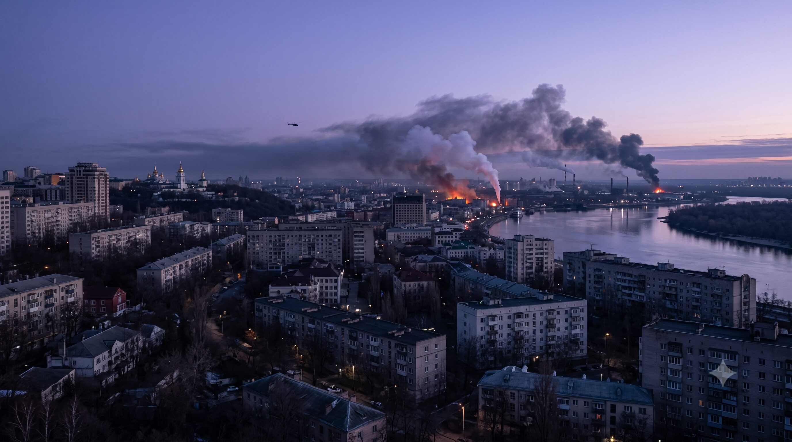 ロシア軍、キーウを弾道ミサイルなどで攻撃　1人死亡、24人負傷し市内7カ所以上に被害