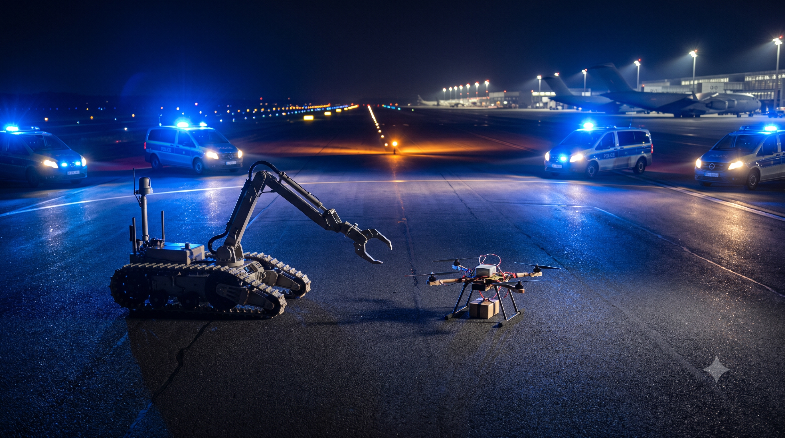 ドイツのライプツィヒ・ハレ空港で爆発装置付きドローン発見　貨物機も別物体と衝突、滑走路閉鎖