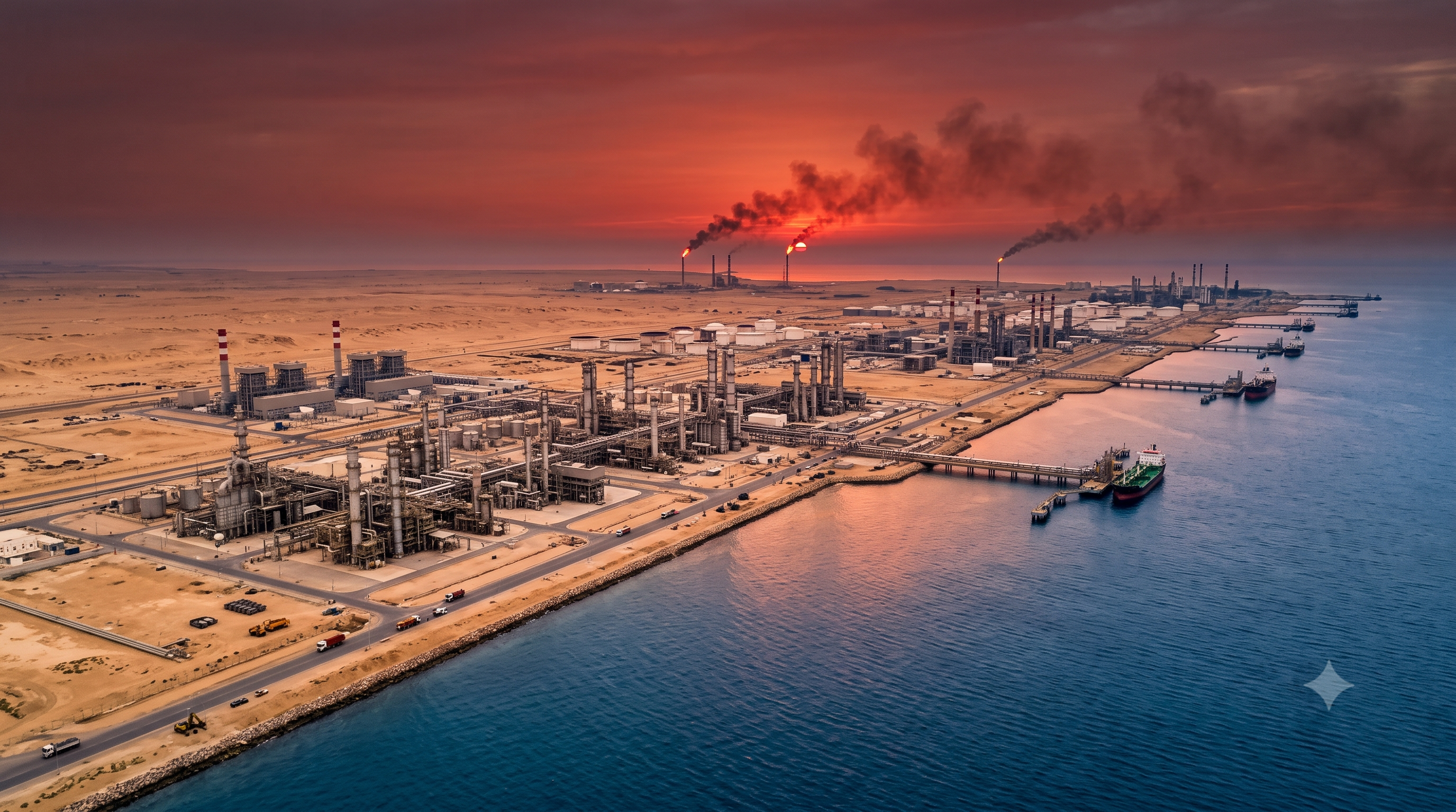 フーシ派、サウジのジーザーン製油所攻撃を主張　関連施設で火災、負傷者なしと当局発表