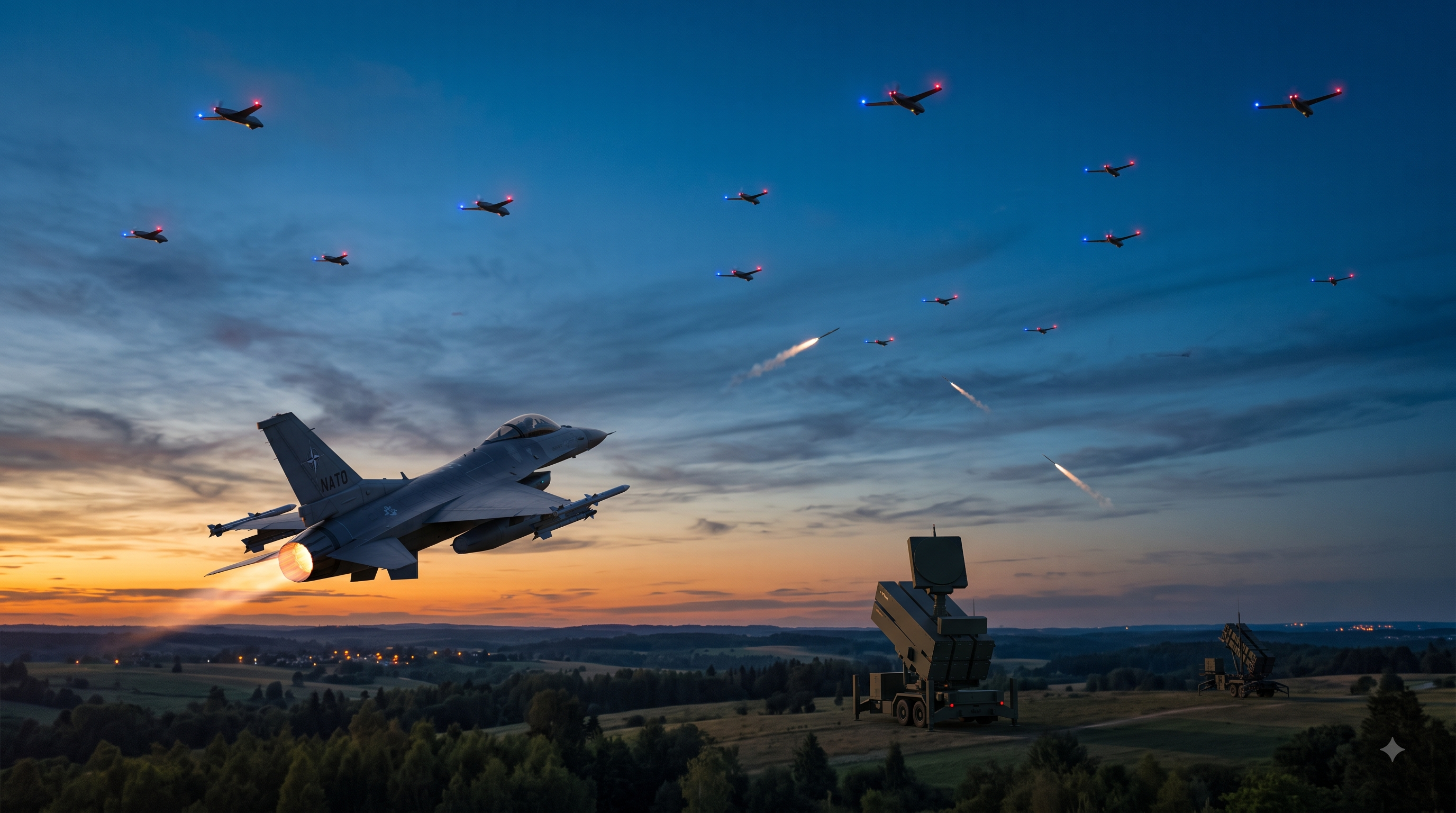 ポーランドとルーマニアで相次ぐ領空侵犯　NATO大使会合がロシアを非難
