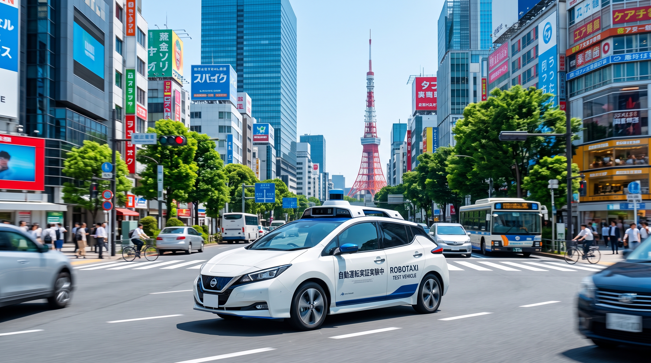 日の丸交通、Uberの東京ロボタクシーで運行パートナーに　2026年後半に日産リーフで試験