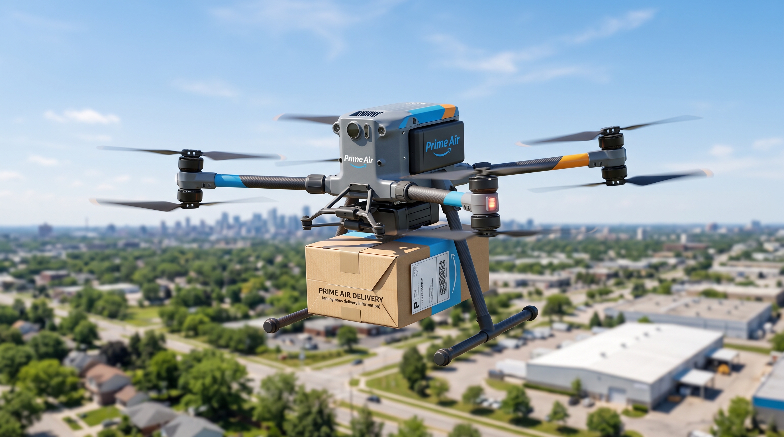 ドローン配送「Prime Air」、米国約500都市・町へ　Amazonが年末までの拡大計画