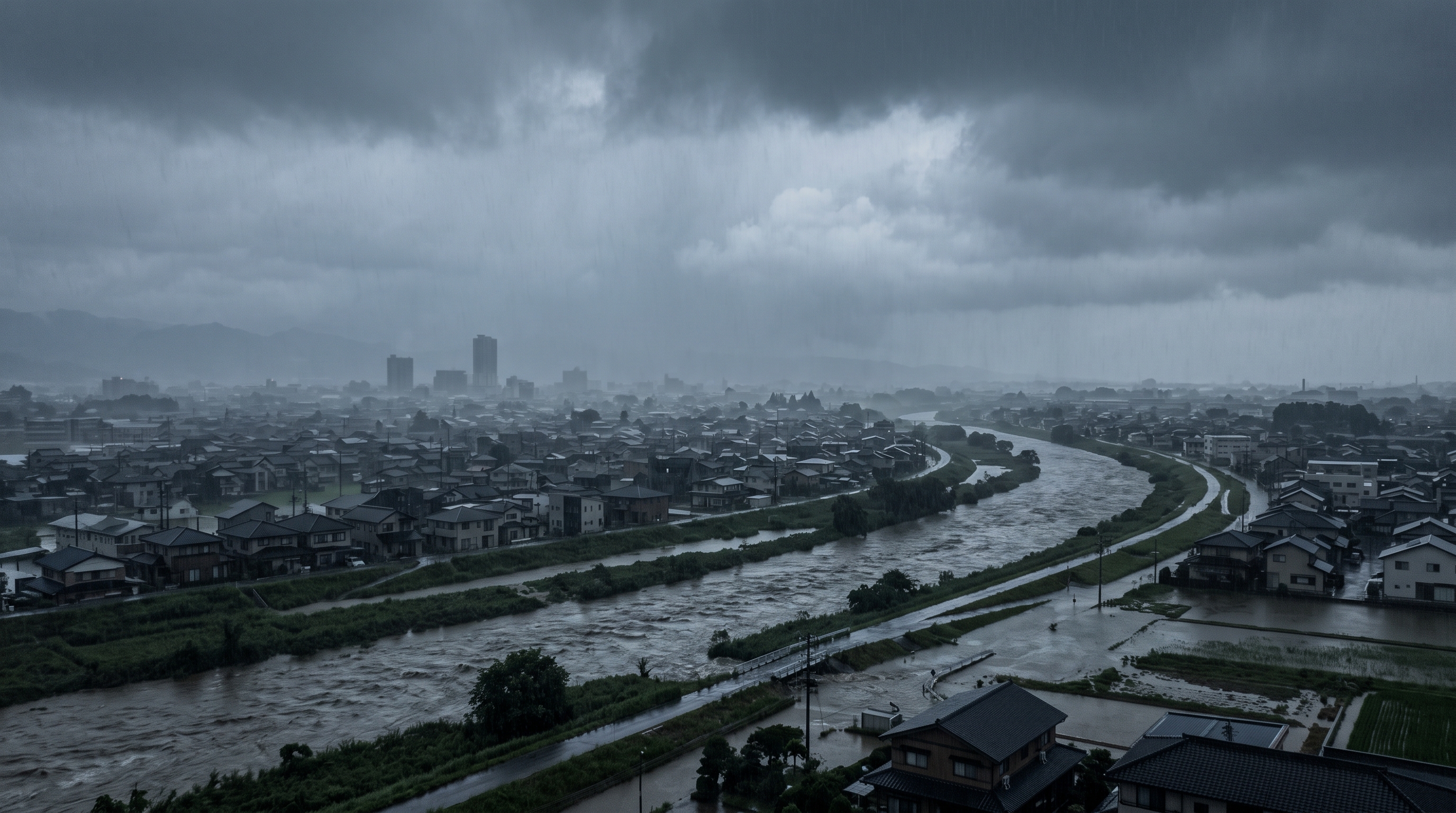 政府、北陸大雨で官邸連絡室を設置　石川・富山5市町にレベル5相当の大雨特別警報