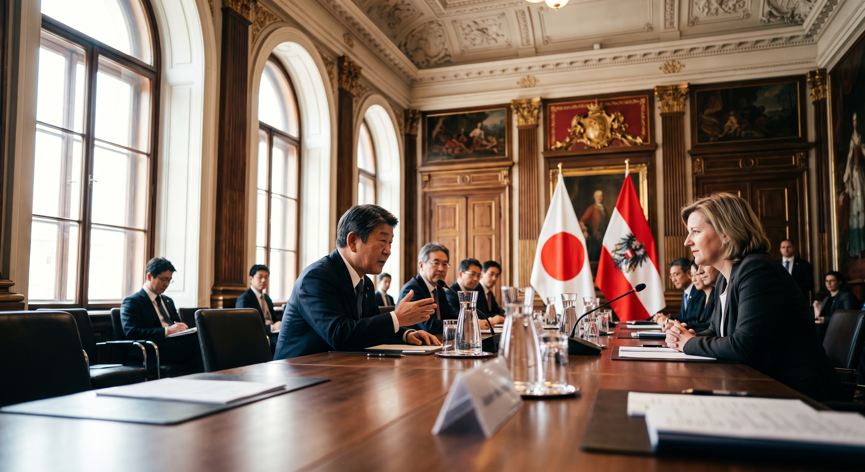 日本とオーストリア、供給網・AI・ロボティクスで協力深化　官民フォーラムで企業・研究者交流を促進