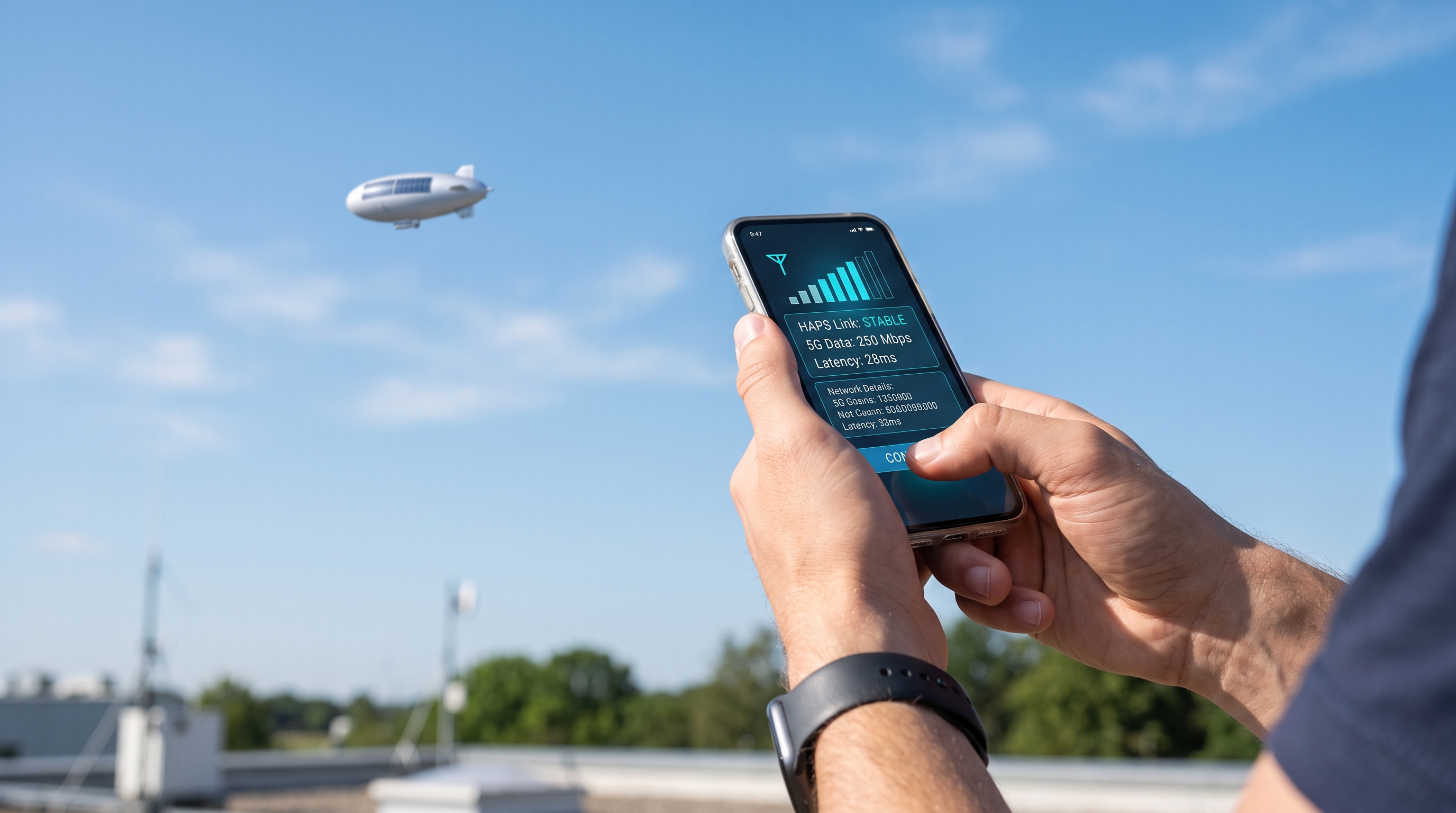 「空飛ぶ基地局」HAPS、日本上空で通信試験に成功 ソフトバンクとSceyeが室戸岬沖で検証