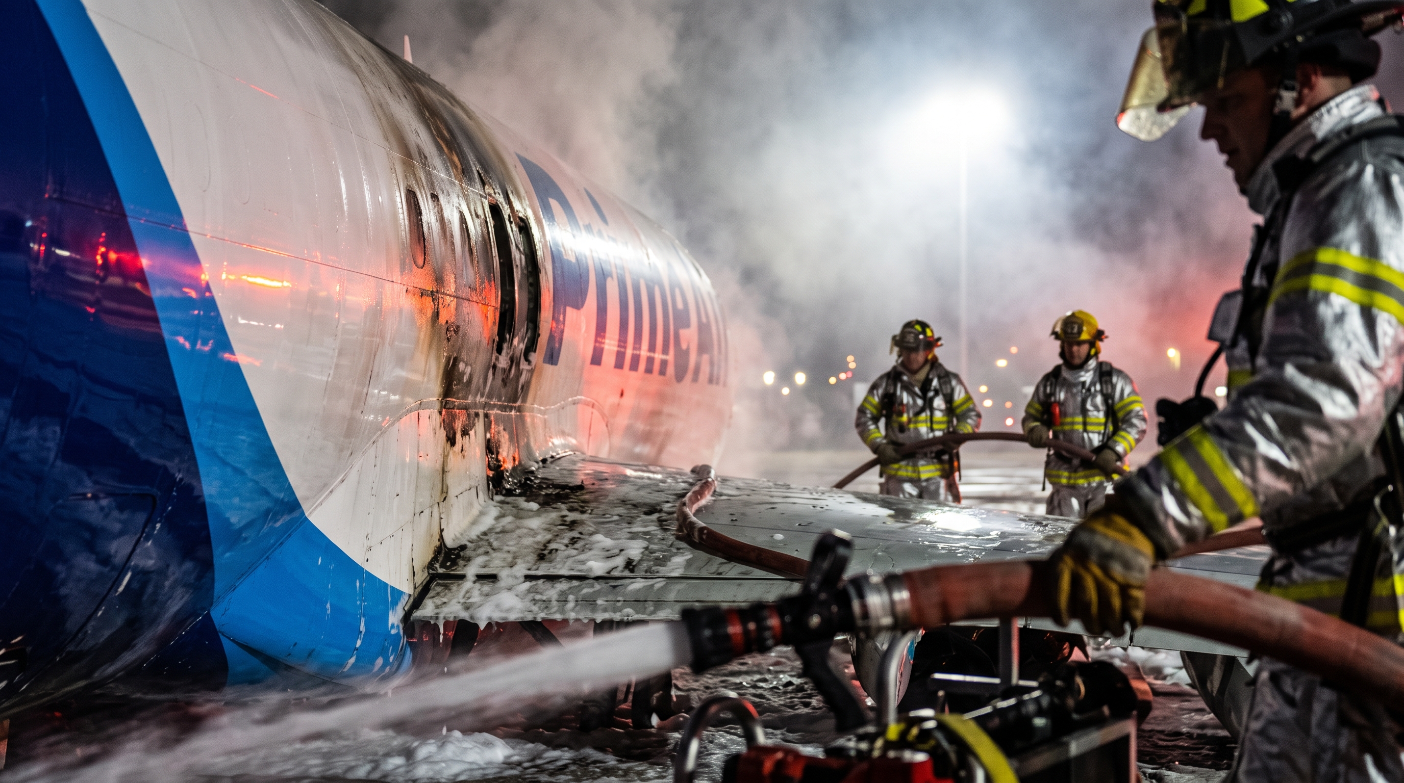 マイアミ国際空港でAmazon貨物機がオーバーラン　5人死亡、5人負傷し3人が重体に